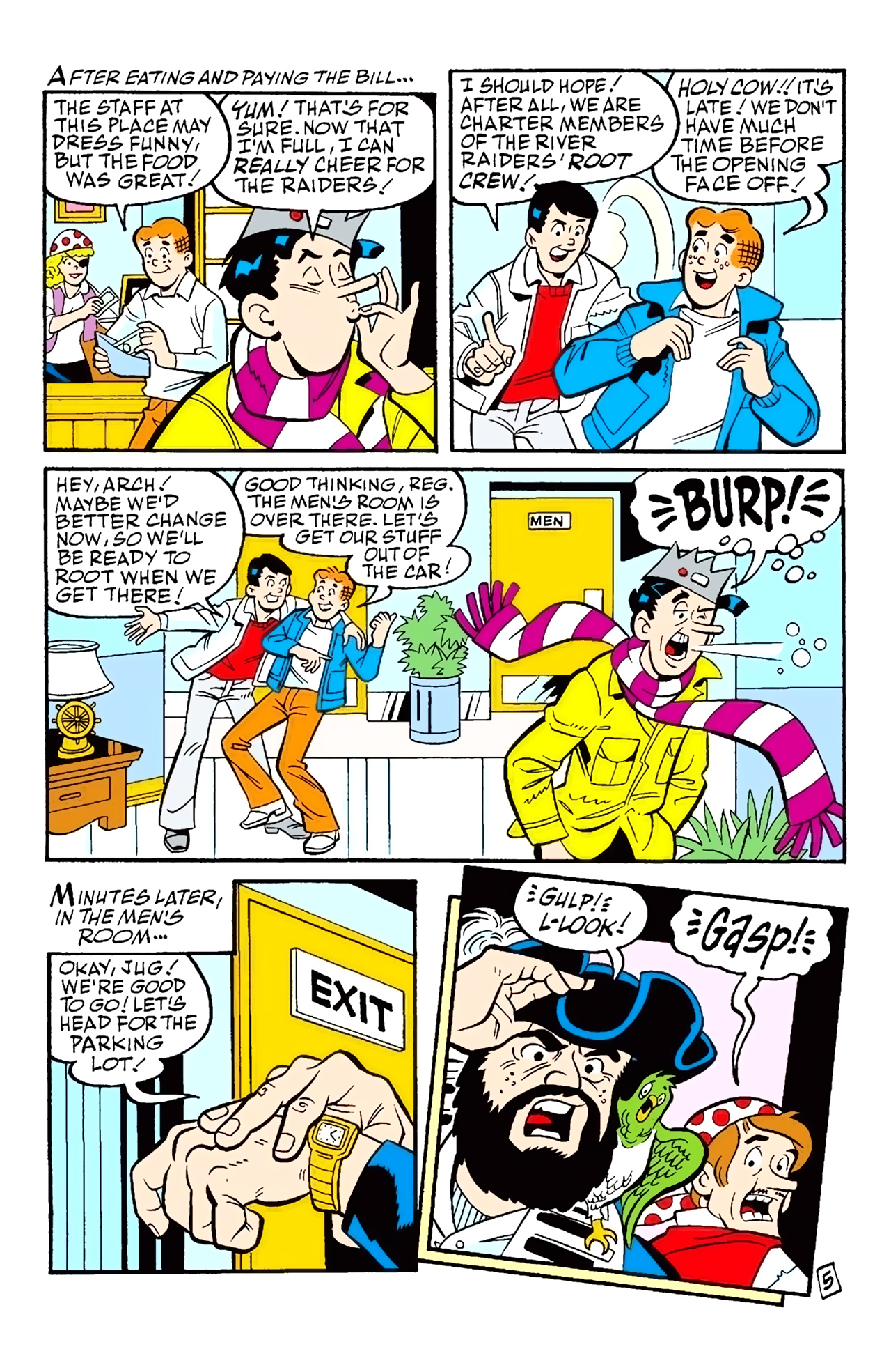 Read online Archie's Buried Treasure comic -  Issue # TPB - 119