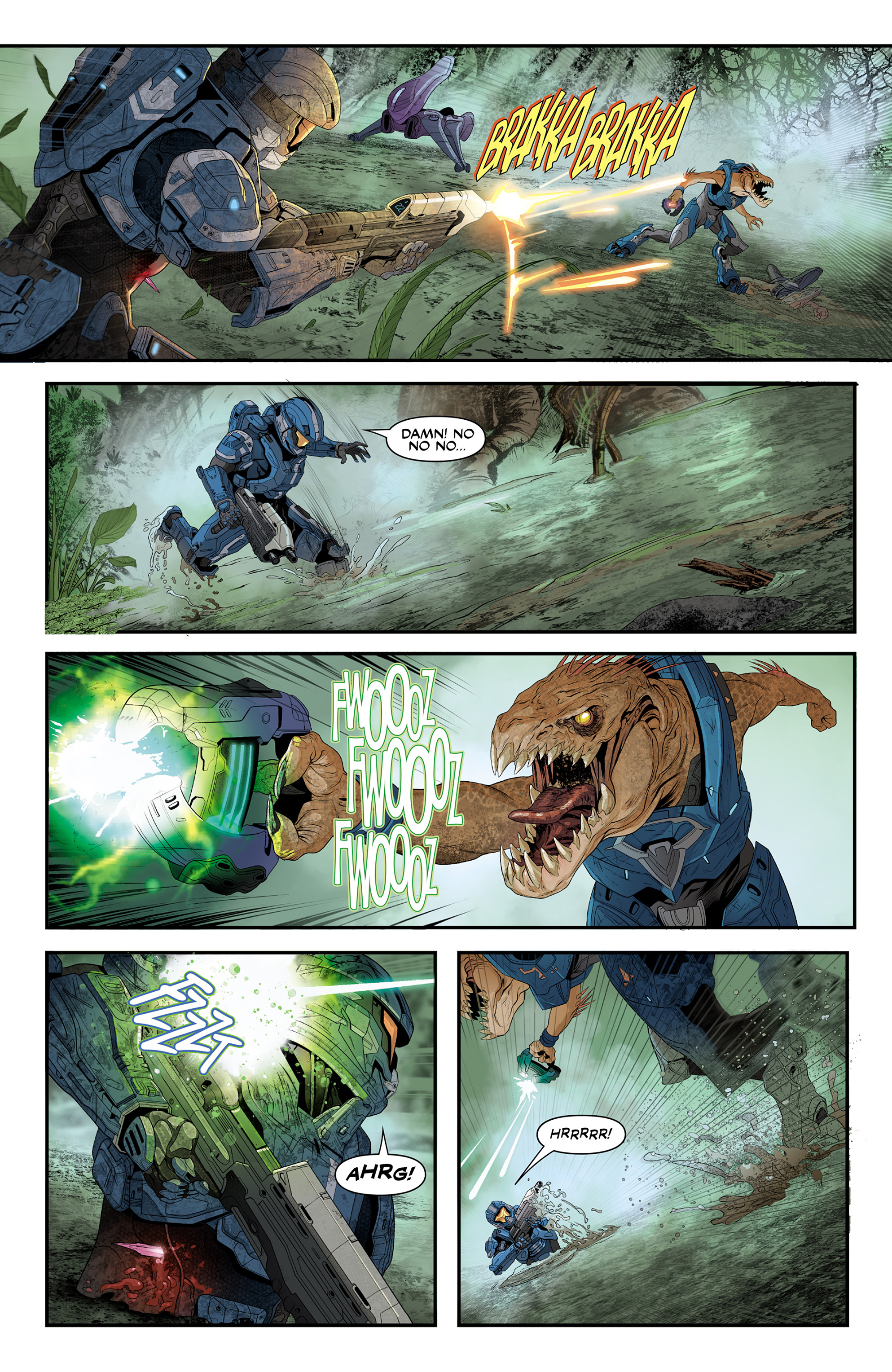 Read online Halo: Escalation comic -  Issue #23 - 12