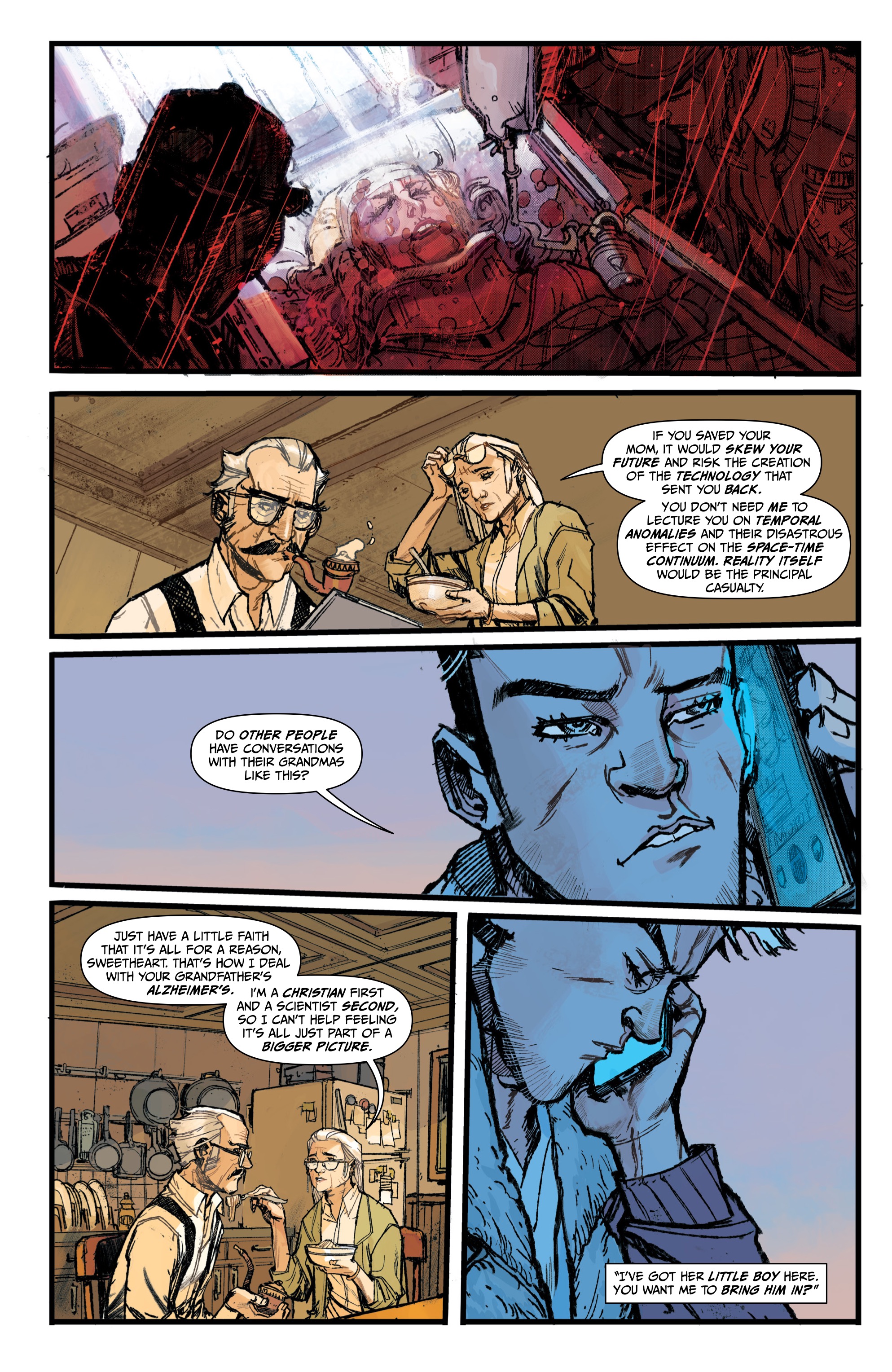 Read online Chrononauts: Futureshock comic -  Issue # _TPB - 22