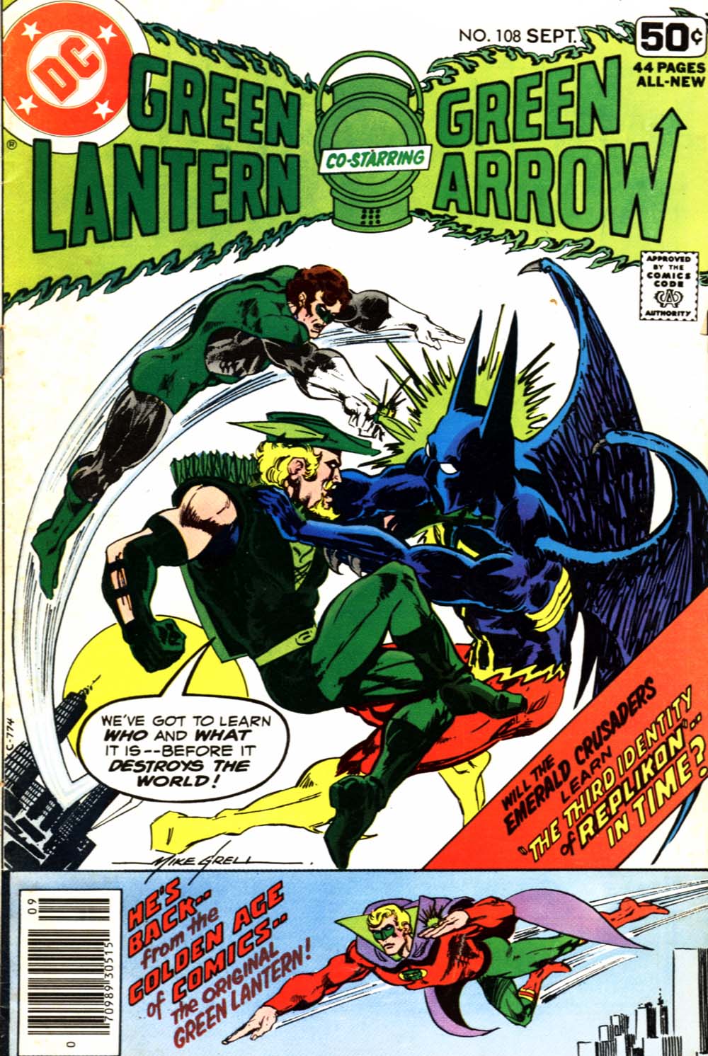 Read online Green Lantern (1960) comic -  Issue #108 - 1