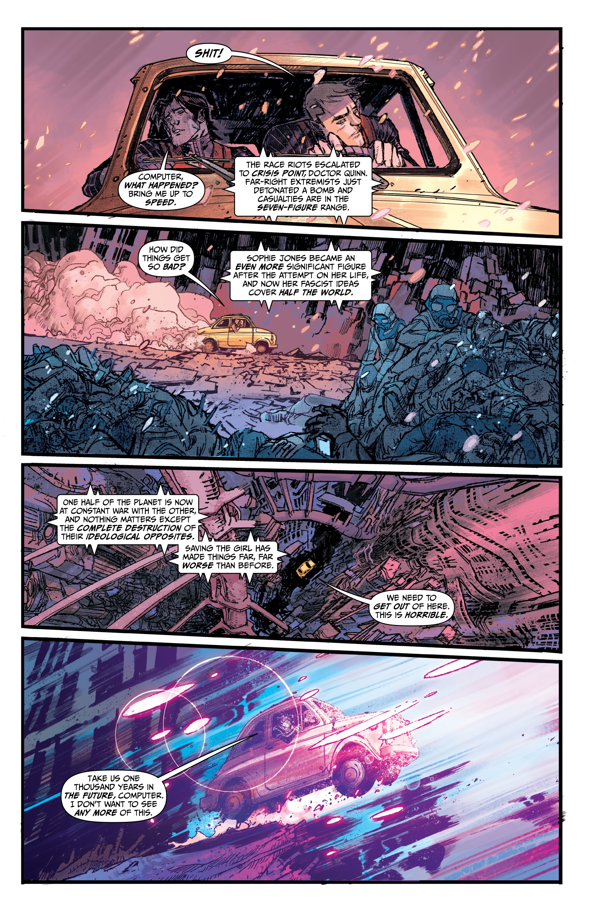 Read online Chrononauts: Futureshock comic -  Issue # _TPB - 105