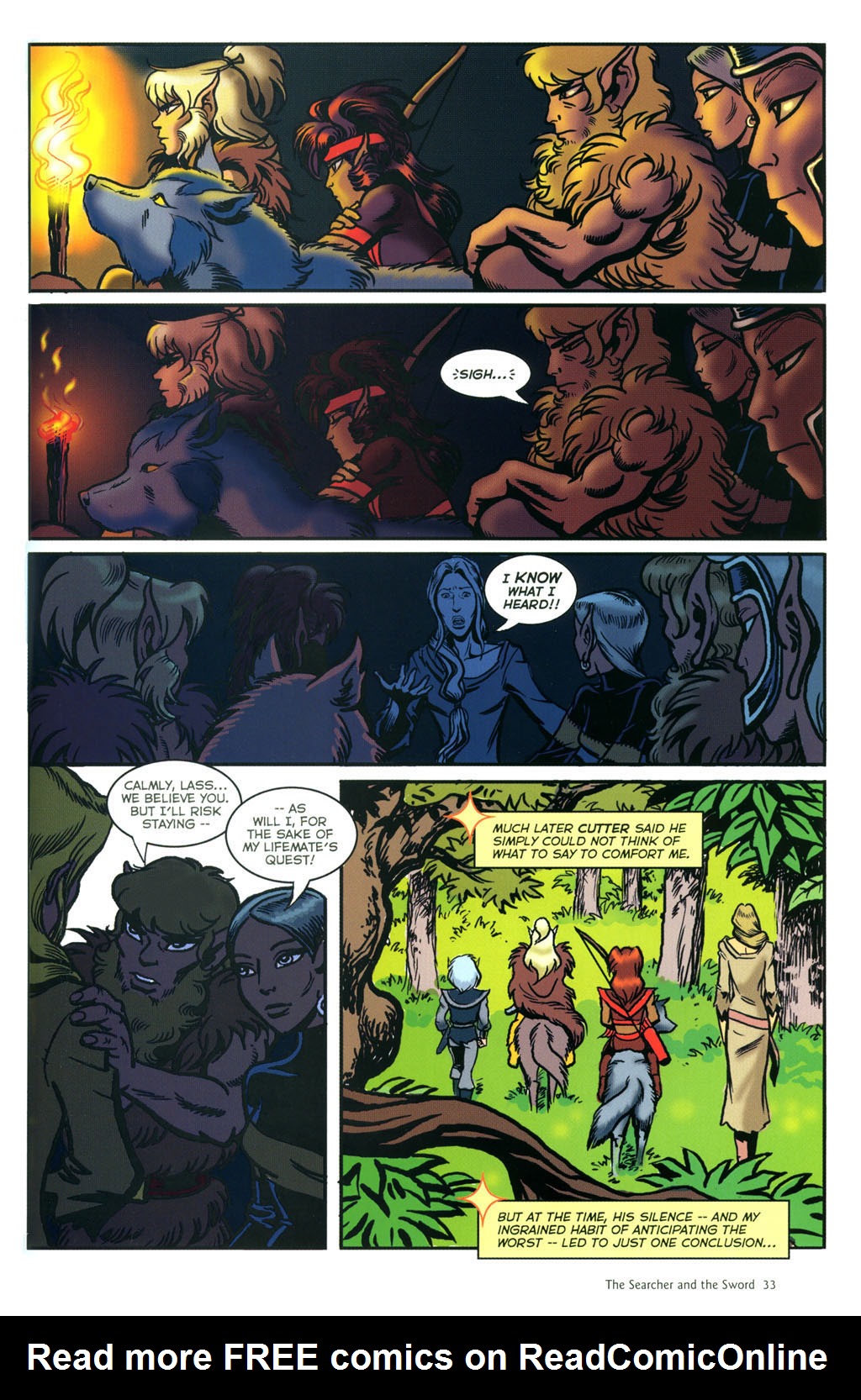Read online Elfquest: The Searcher and the Sword comic -  Issue # TPB - 34