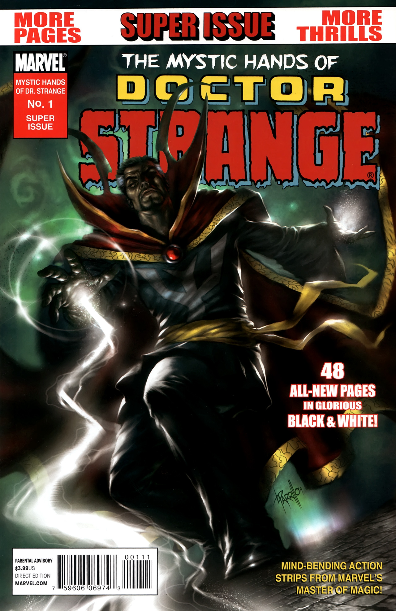 Read online The Mystic Hands of Dr. Strange (B&W) comic -  Issue # Full - 1