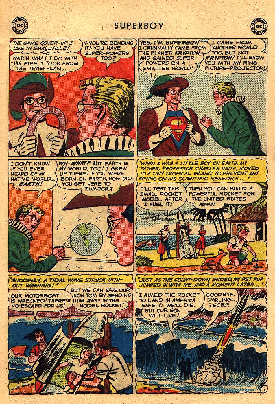 Read online Superboy (1949) comic -  Issue #85 - 8