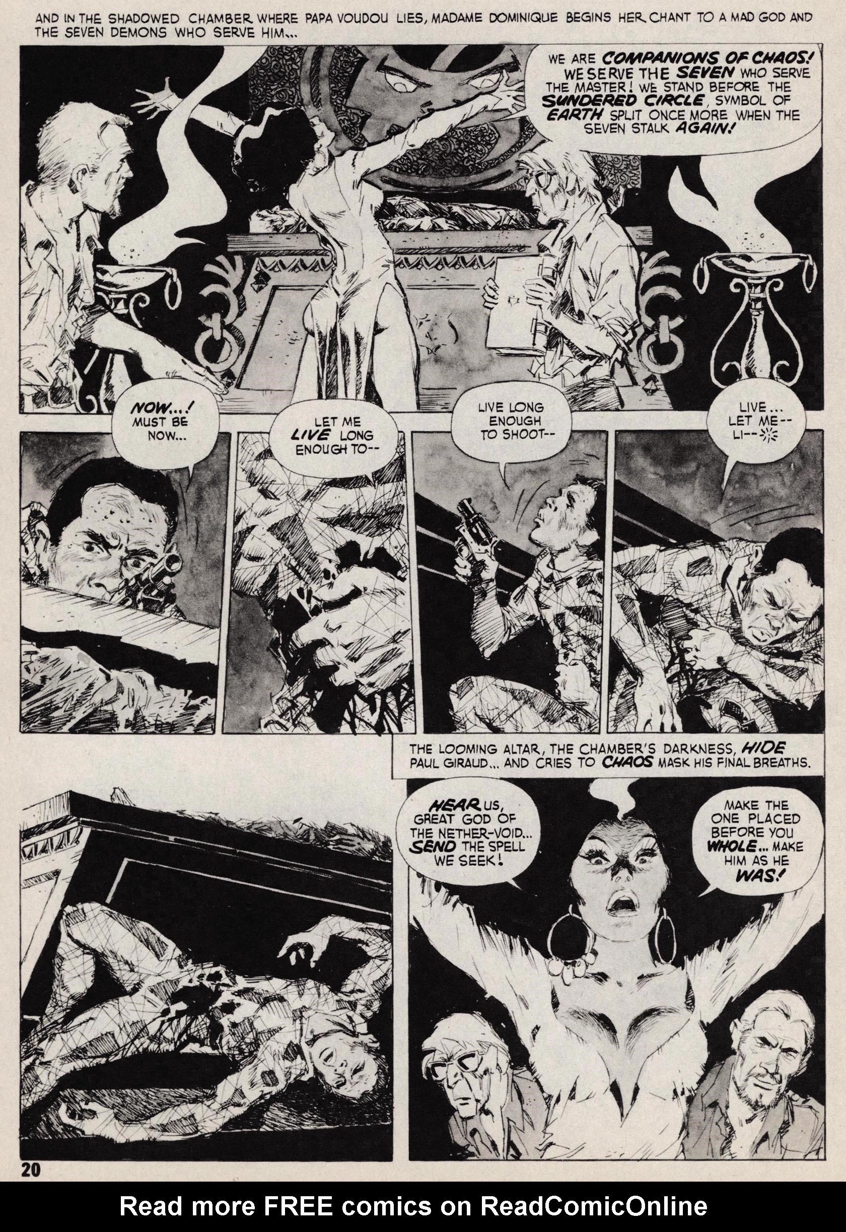 Read online Vampirella (1969) comic -  Issue #15 - 20