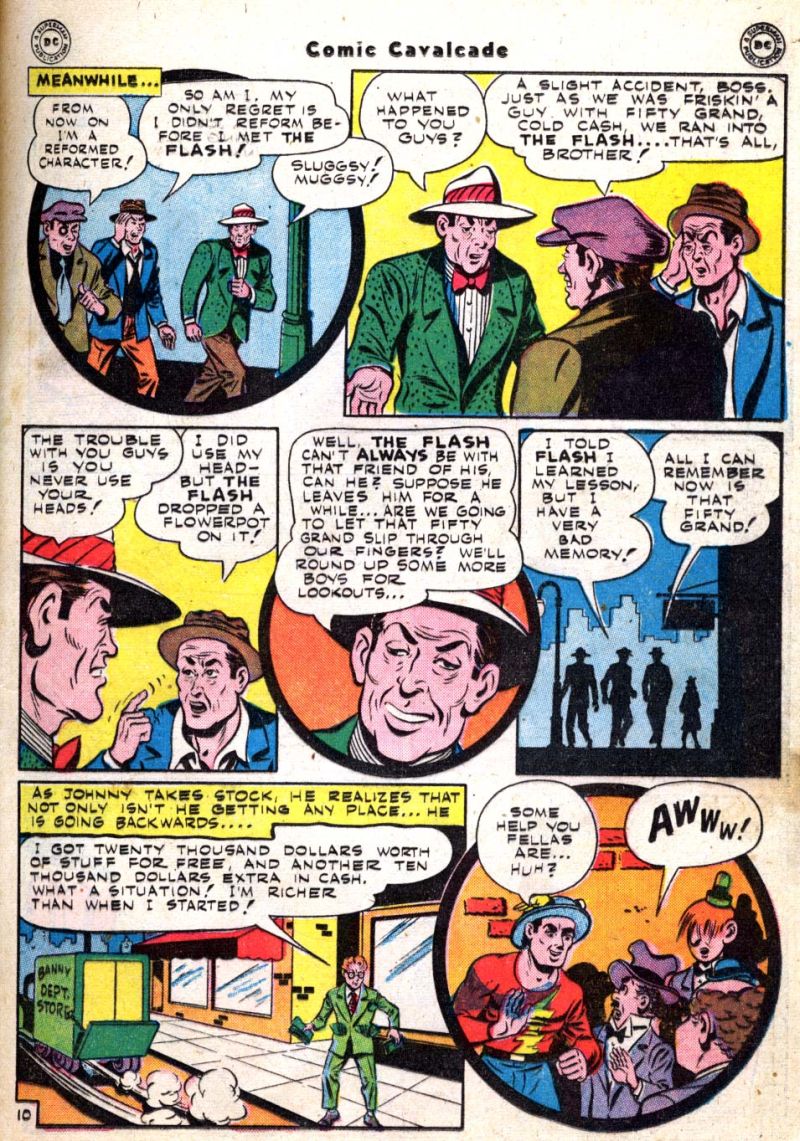 Read online Comic Cavalcade comic -  Issue #15 - 37