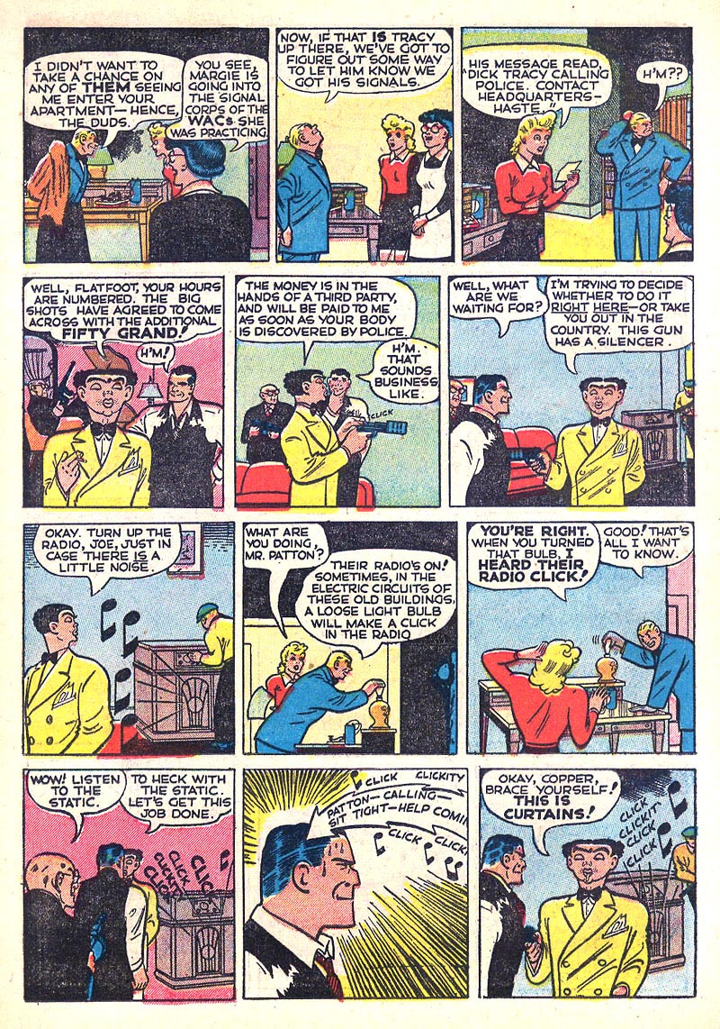 Read online Dick Tracy comic -  Issue #110 - 9