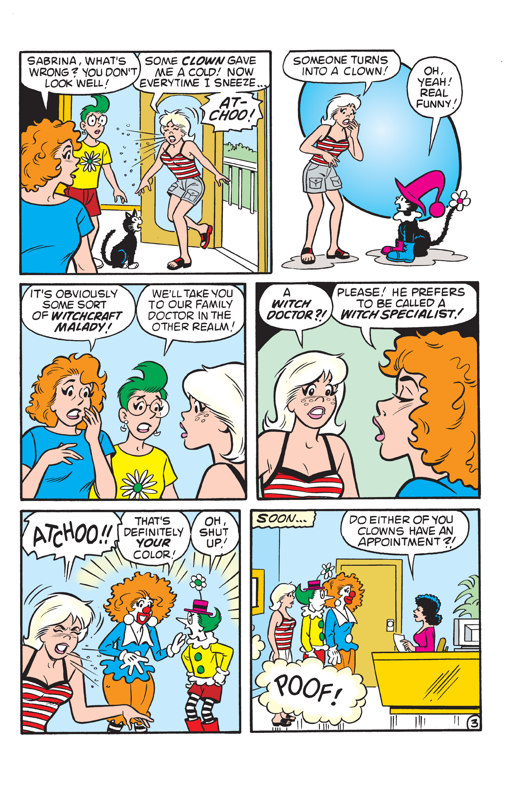 Read online Sabrina the Teenage Witch (1997) comic -  Issue #16 - 16