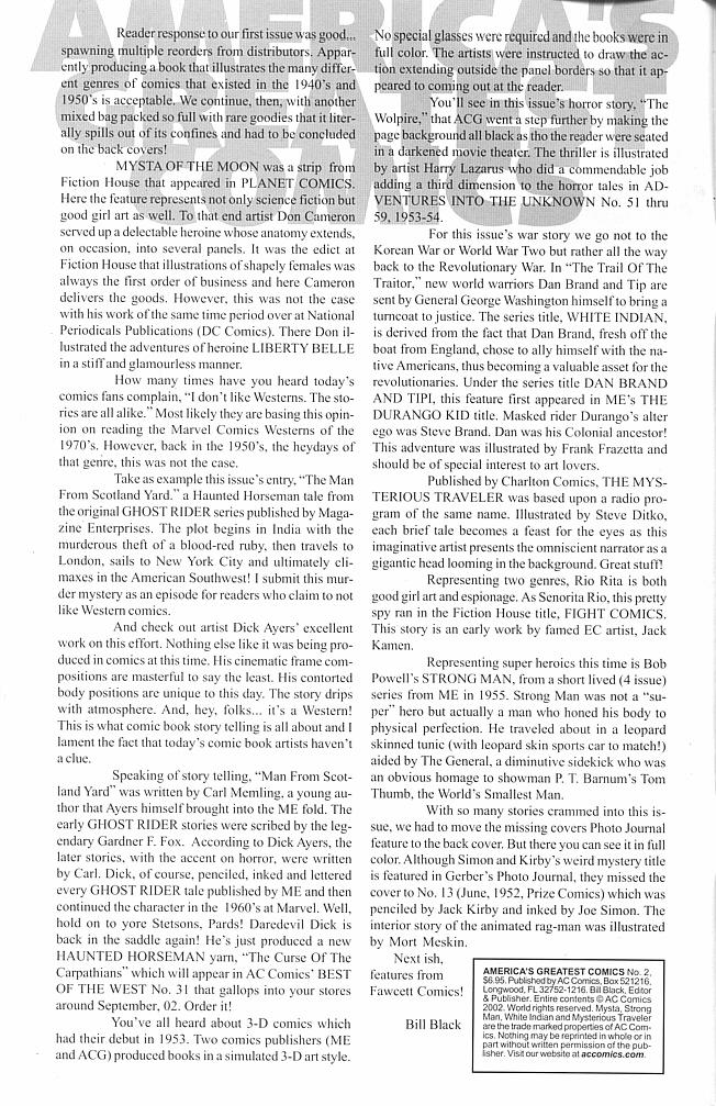 Read online America's Greatest Comics (2002) comic -  Issue #2 - 2