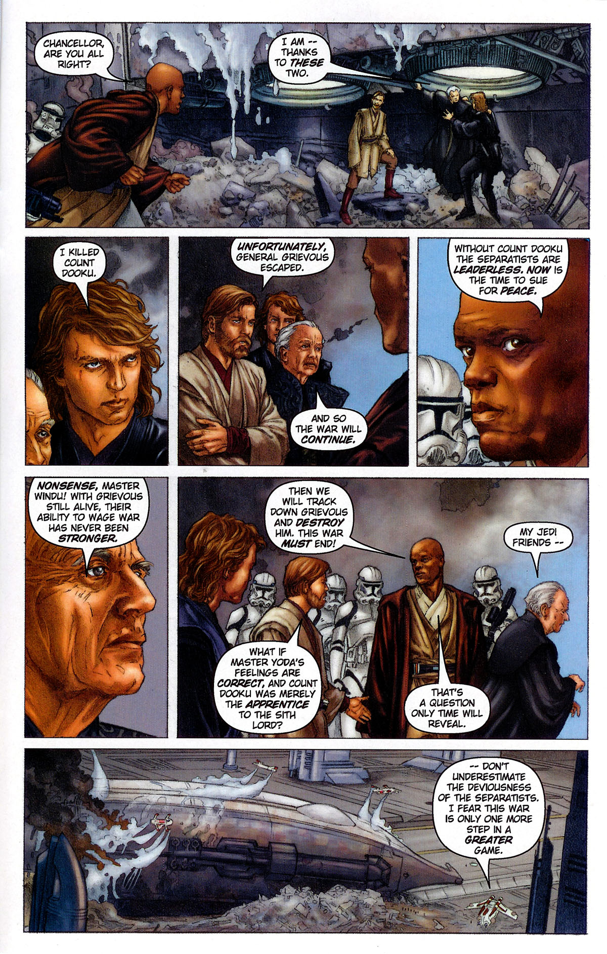 Read online Star Wars: Episode III - Revenge Of The Sith comic -  Issue #1 - 21