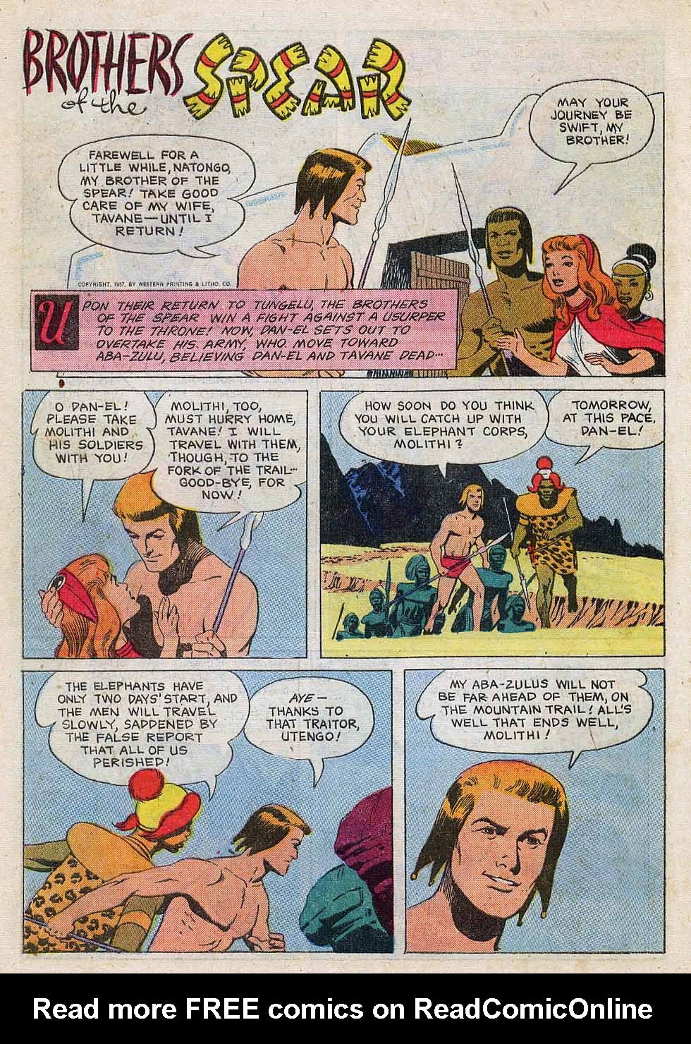 Read online Tarzan (1948) comic -  Issue #100 - 28