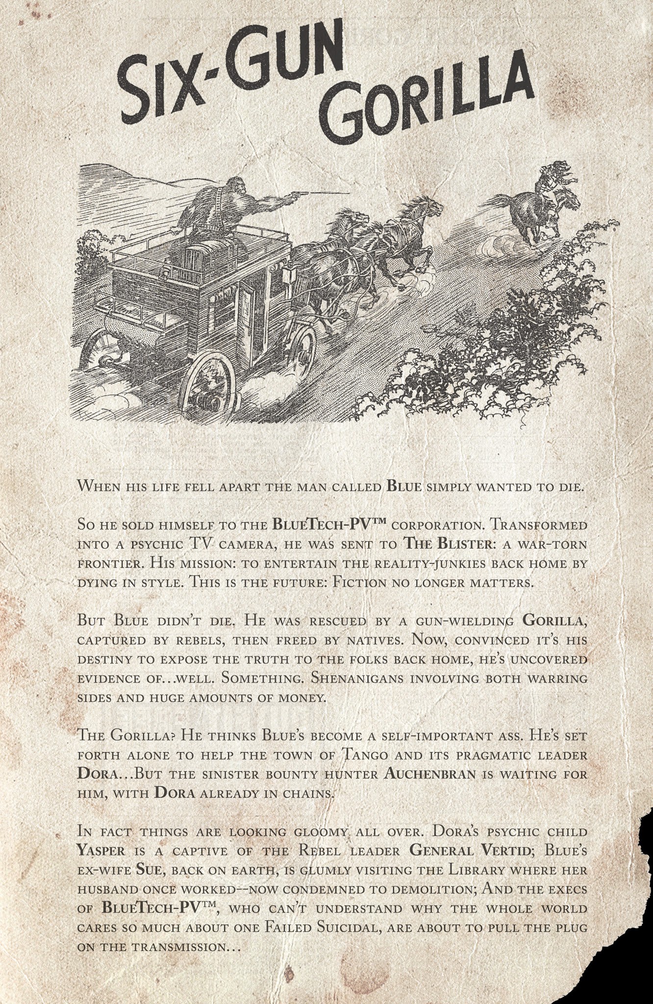 Read online Six-Gun Gorilla comic -  Issue #5 - 3