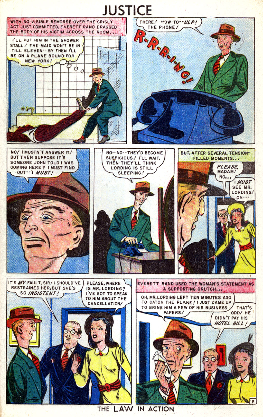 Read online Justice (1947) comic -  Issue #9 - 31