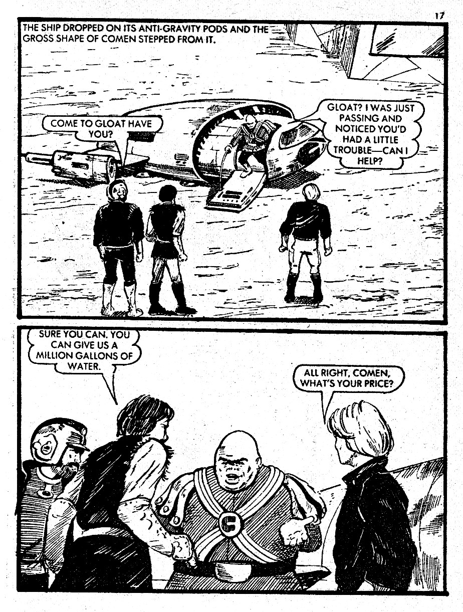 Read online Starblazer comic -  Issue #8 - 17