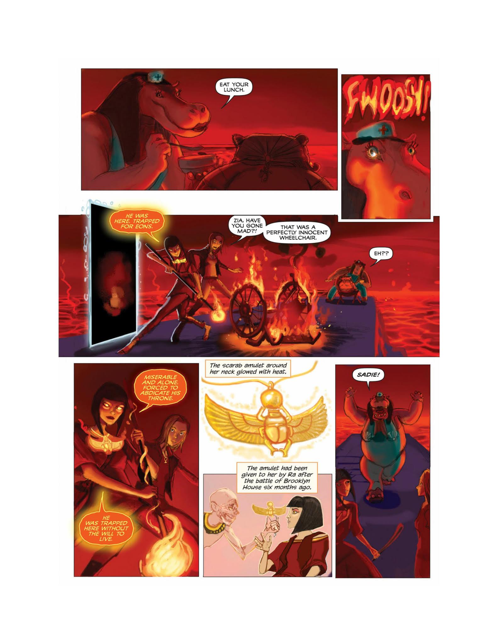 Read online The Kane Chronicles comic -  Issue # TPB 3 (Part 1) - 61