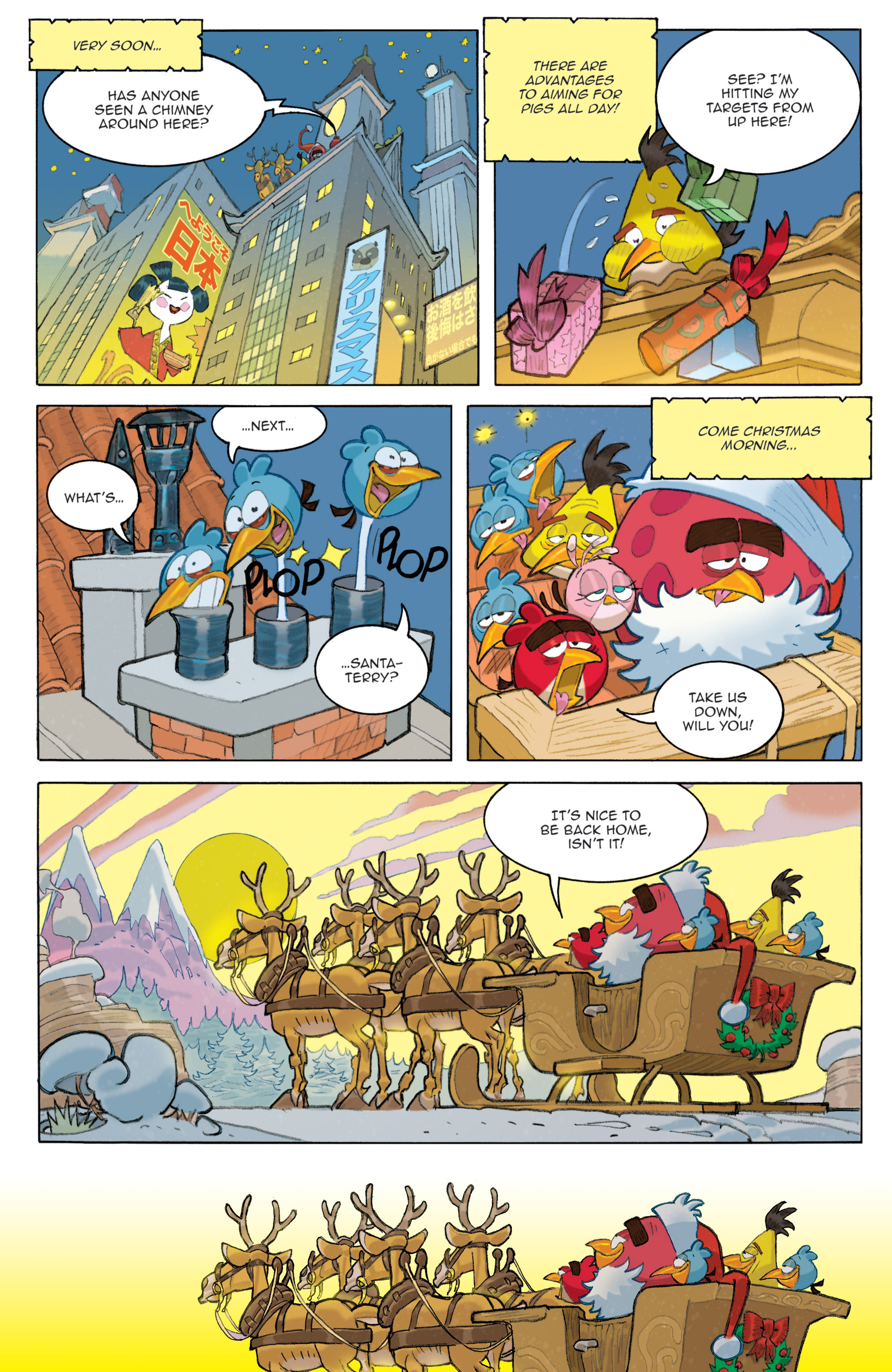Read online Angry Birds Comics (2014) comic -  Issue # _Holiday Special - 44