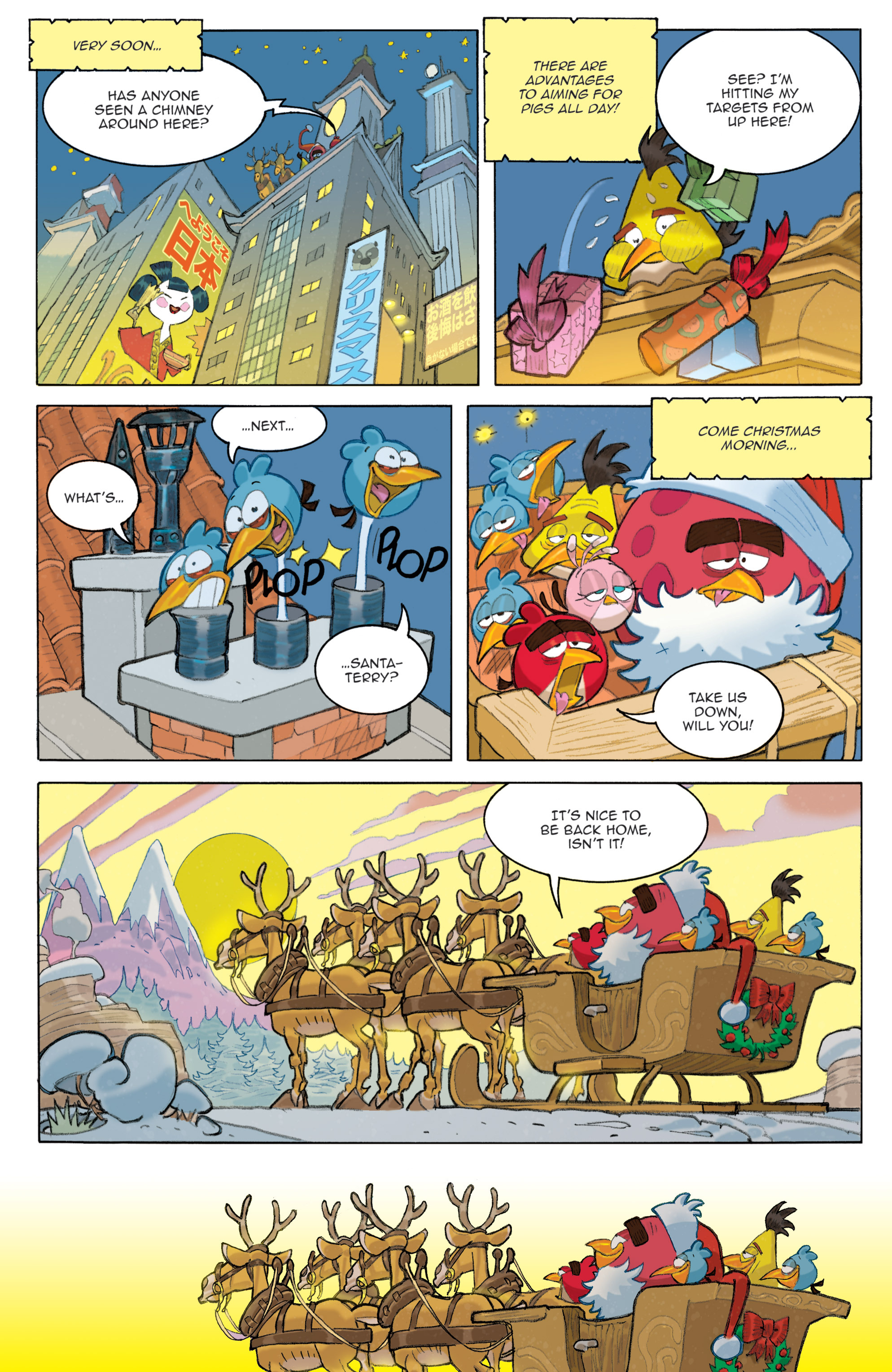 Read online Angry Birds Comics (2014) comic -  Issue # _Holiday Special - 44