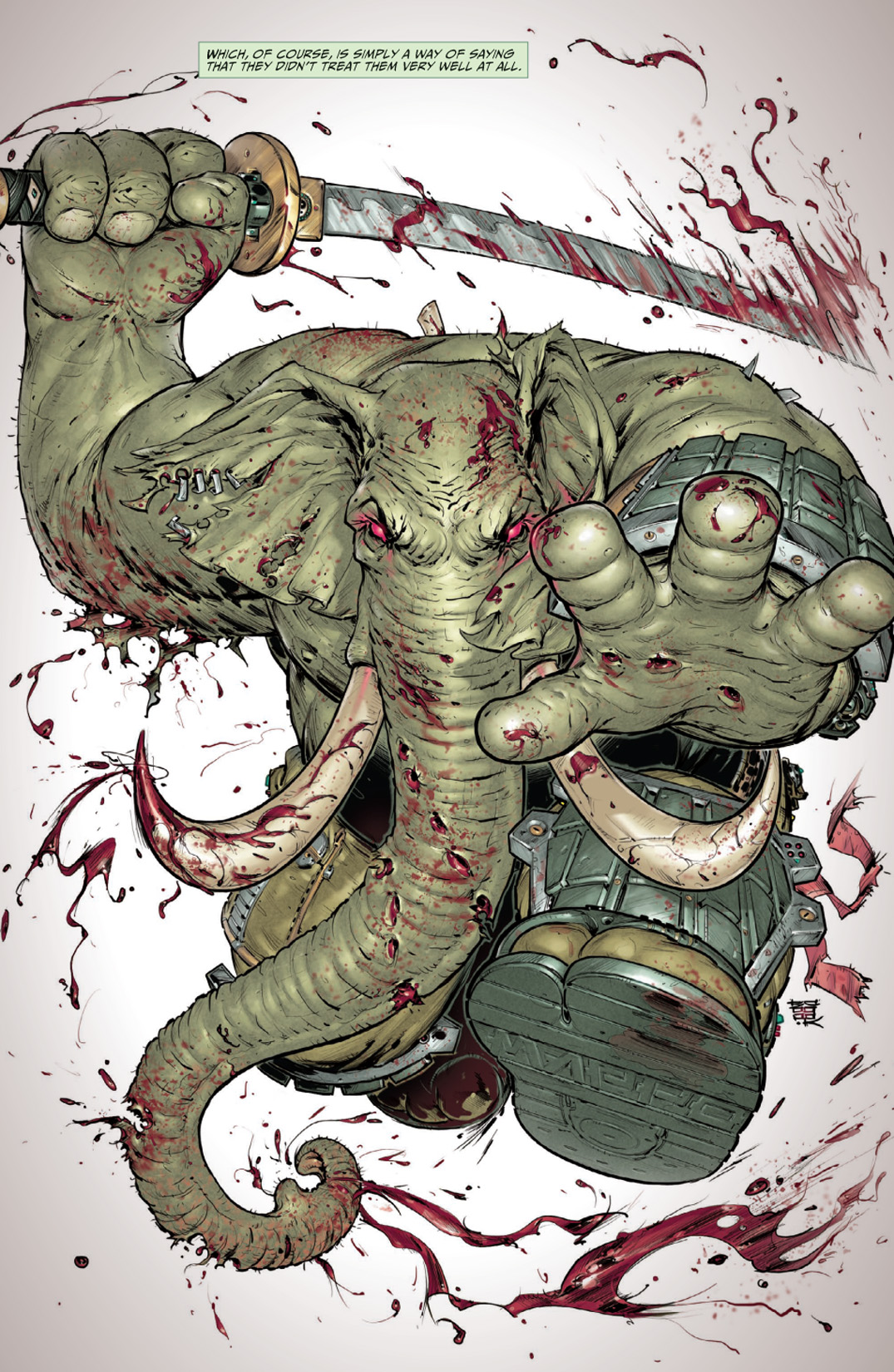 Read online Elephantmen comic -  Issue #21 - 20