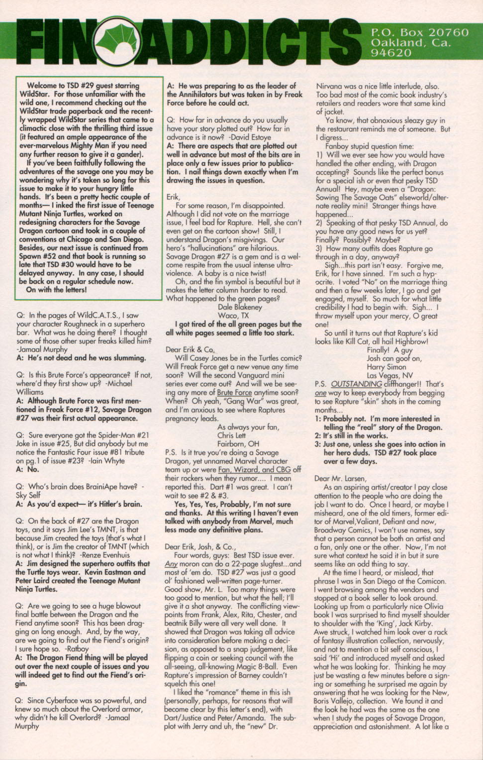 Read online The Savage Dragon (1993) comic -  Issue #29 - 26