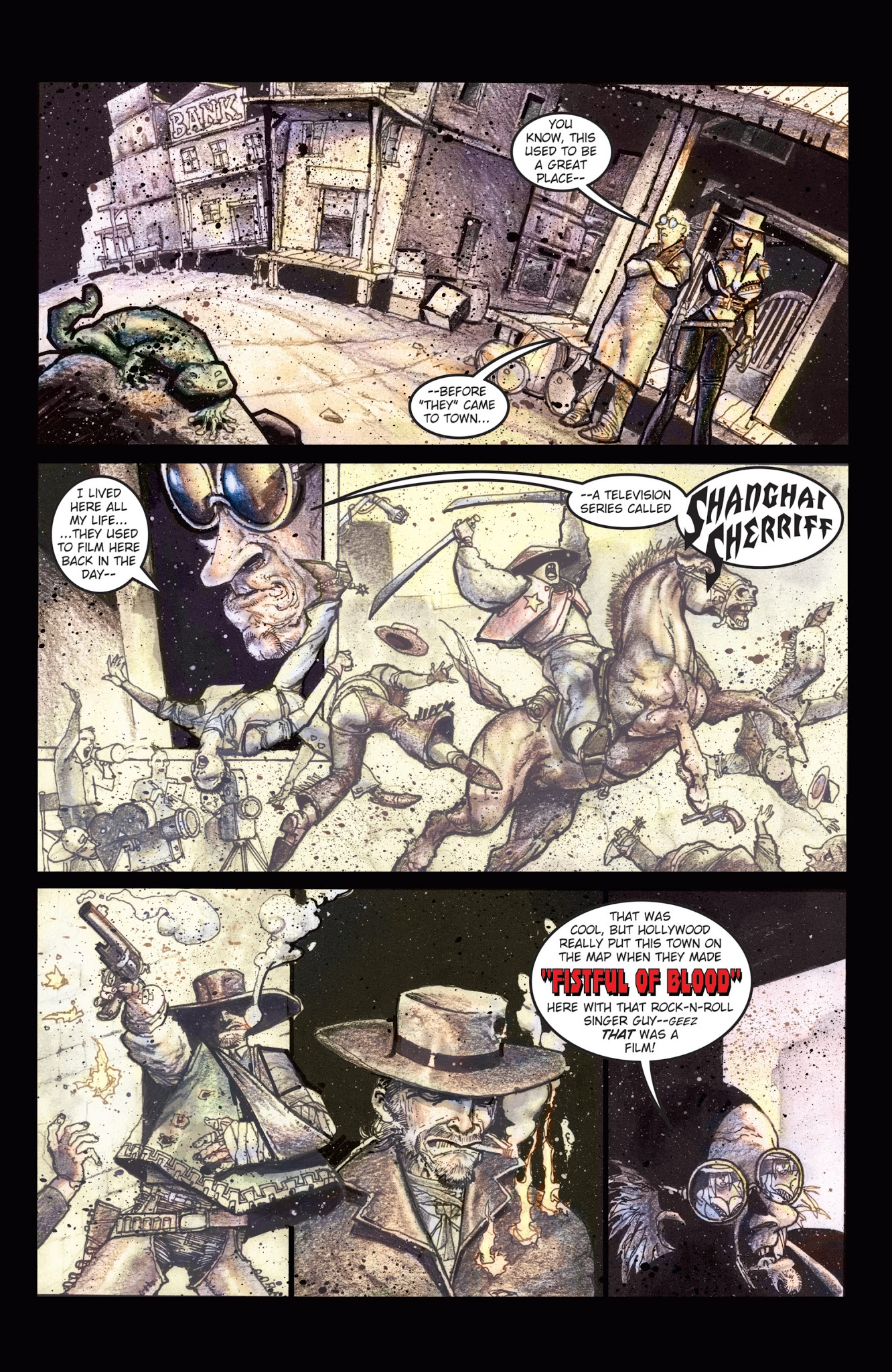 Read online Fistful of Blood comic -  Issue #1 - 14