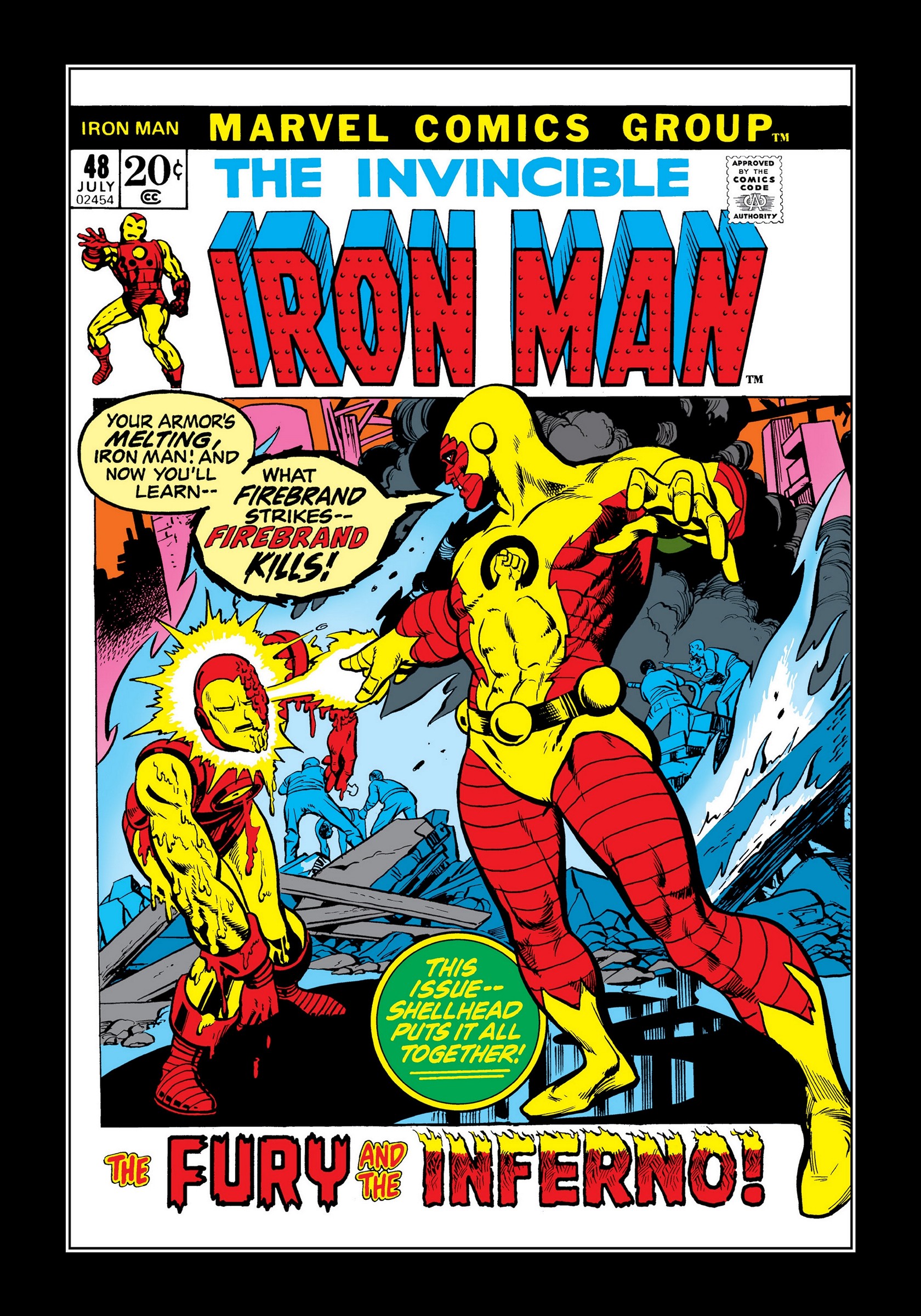 Read online Marvel Masterworks: The Invincible Iron Man comic -  Issue # TPB 8 (Part 2) - 88