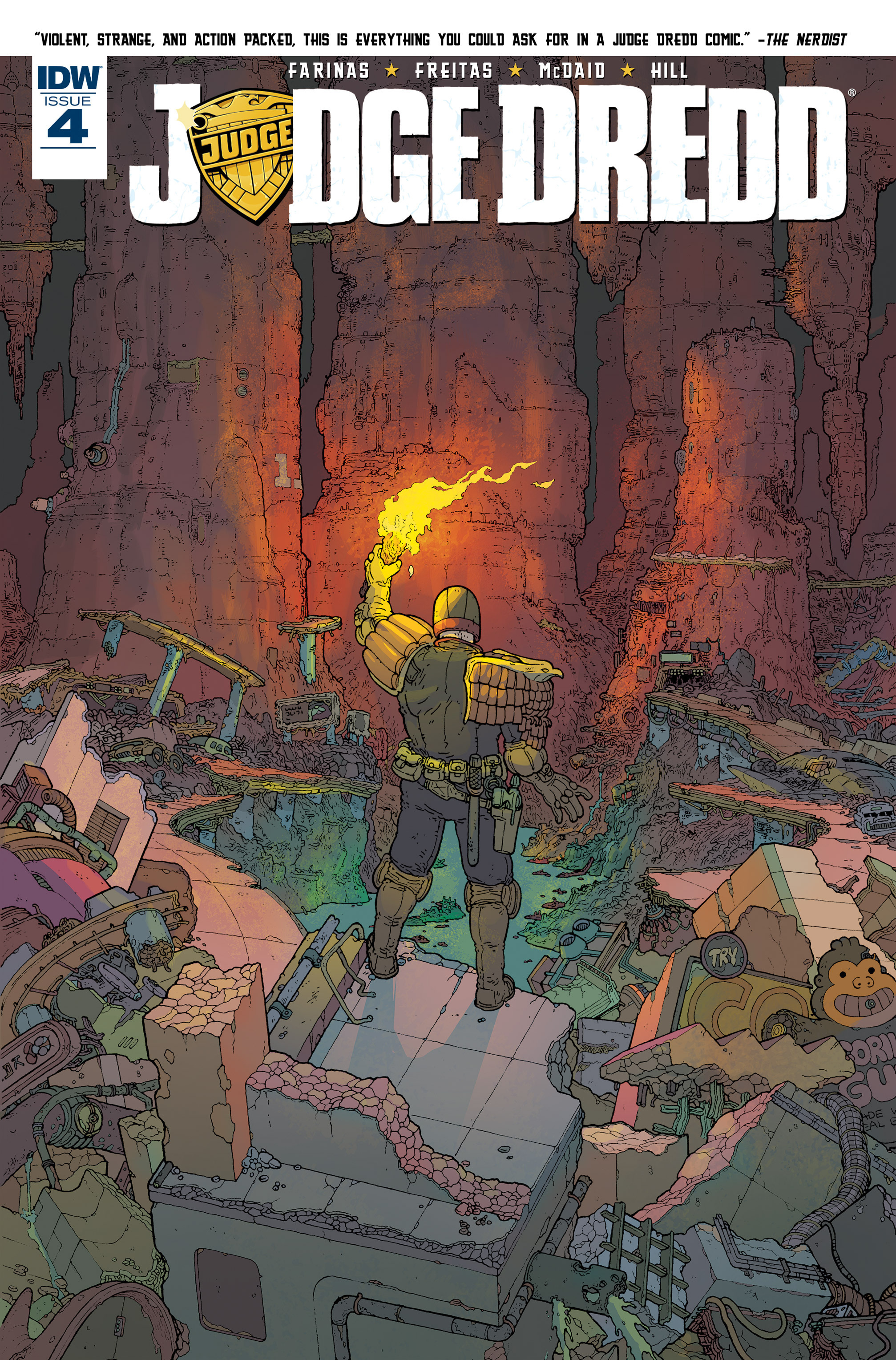 Read online Judge Dredd (2015) comic -  Issue #4 - 1