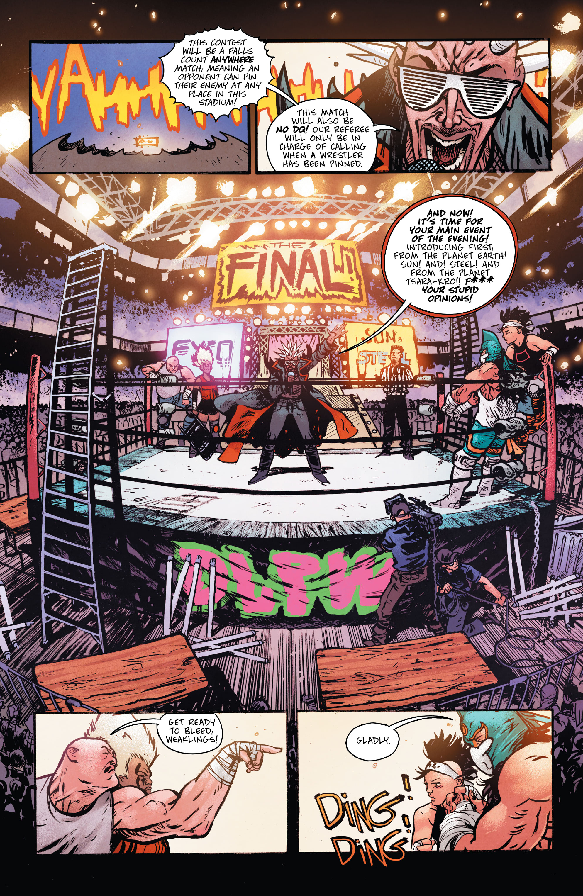 Read online Do a Powerbomb comic -  Issue #5 - 6