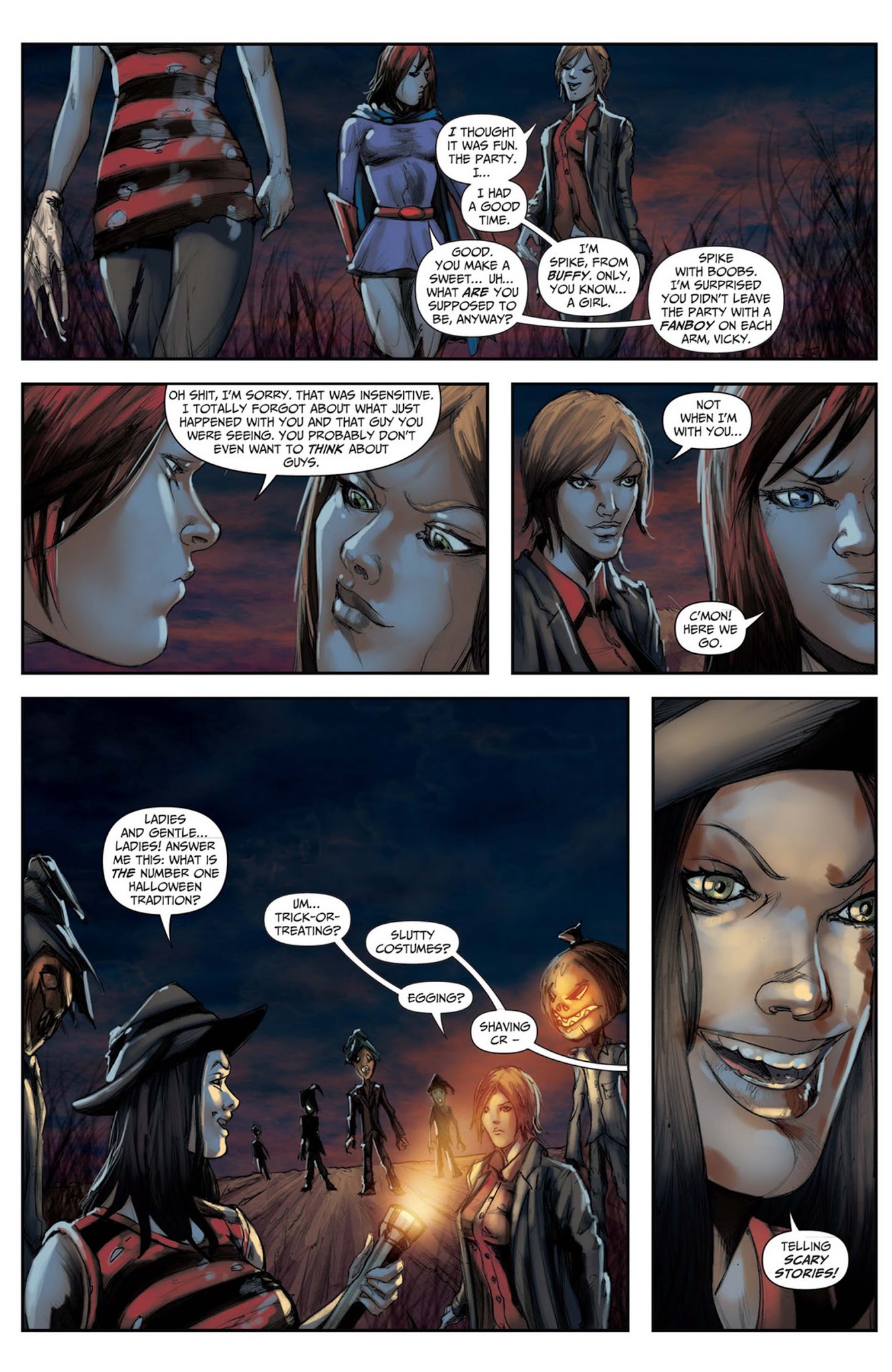 Read online Grimm Fairy Tales: Halloween Special comic -  Issue #4 - 5
