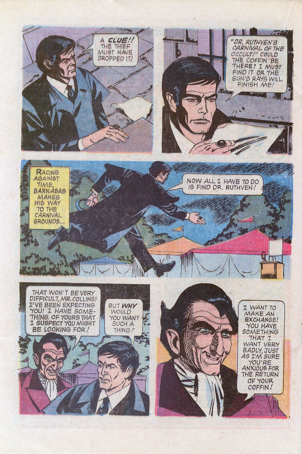 Read online Dark Shadows (1969) comic -  Issue #21 - 20