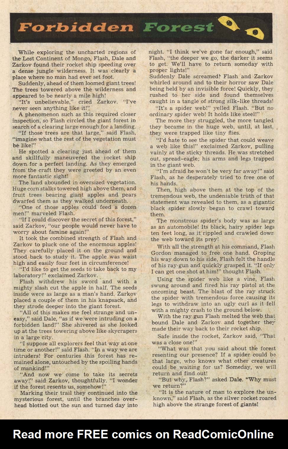 Read online Flash Gordon (1966) comic -  Issue #10 - 24