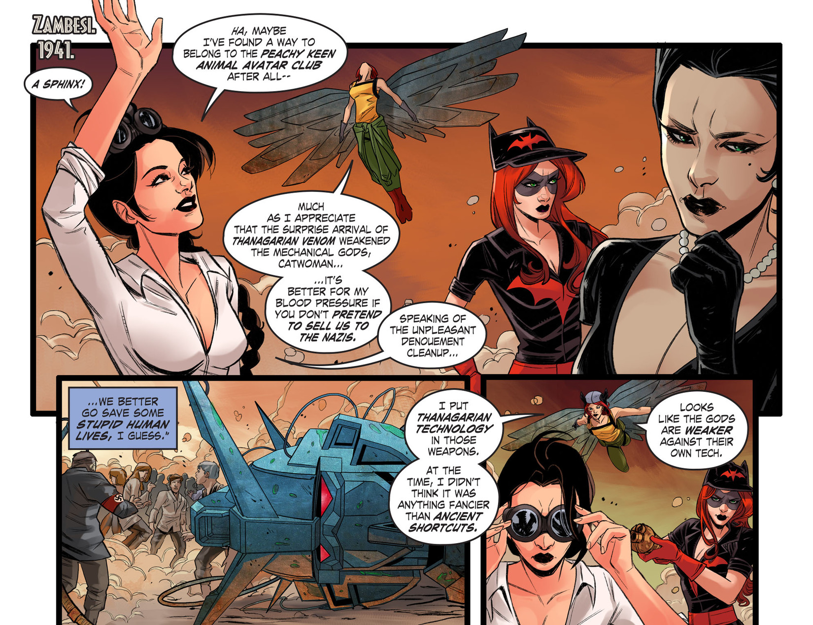 Read online DC Comics: Bombshells comic -  Issue #72 - 3
