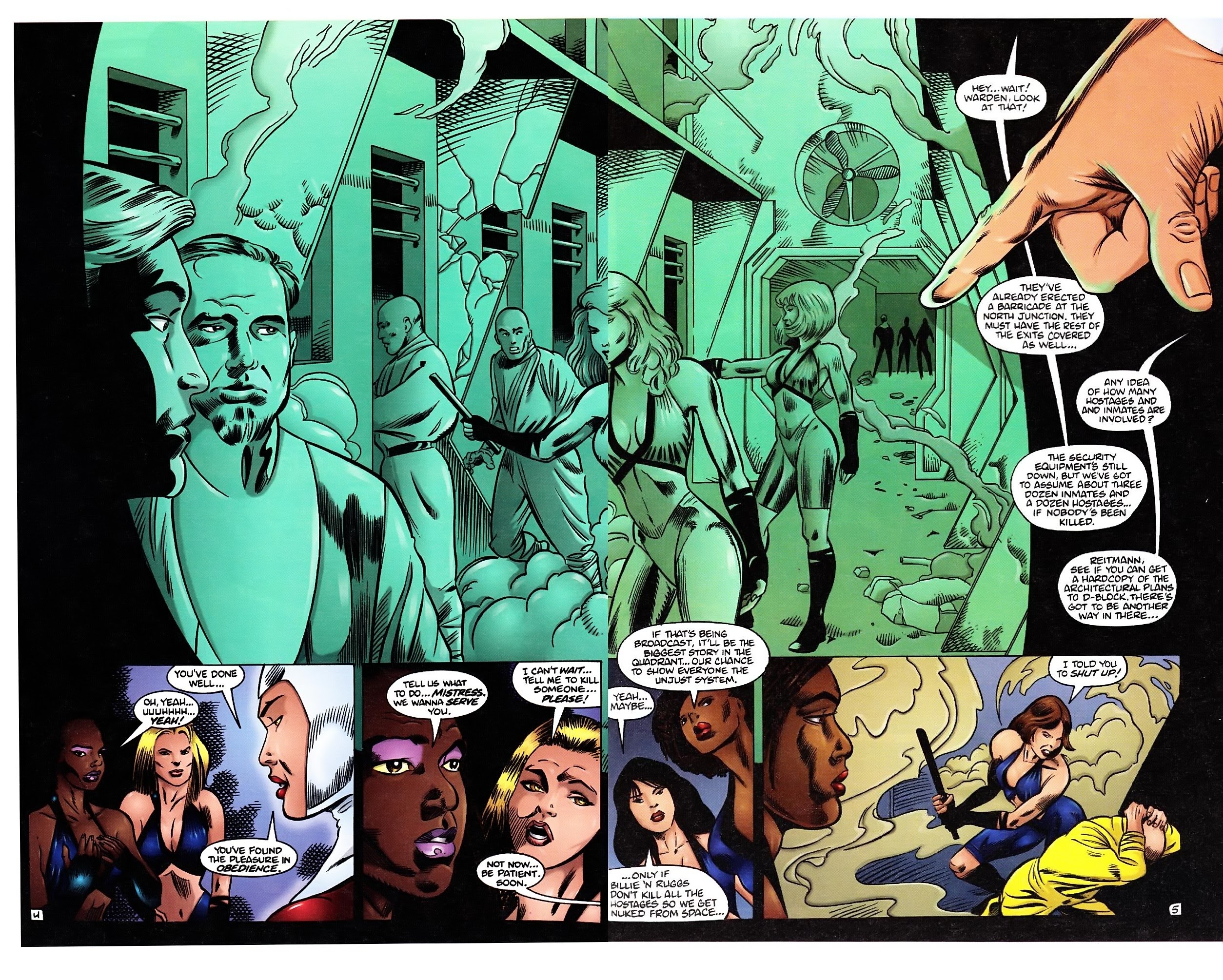 Read online Caged Heat 3000 comic -  Issue #3 - 6