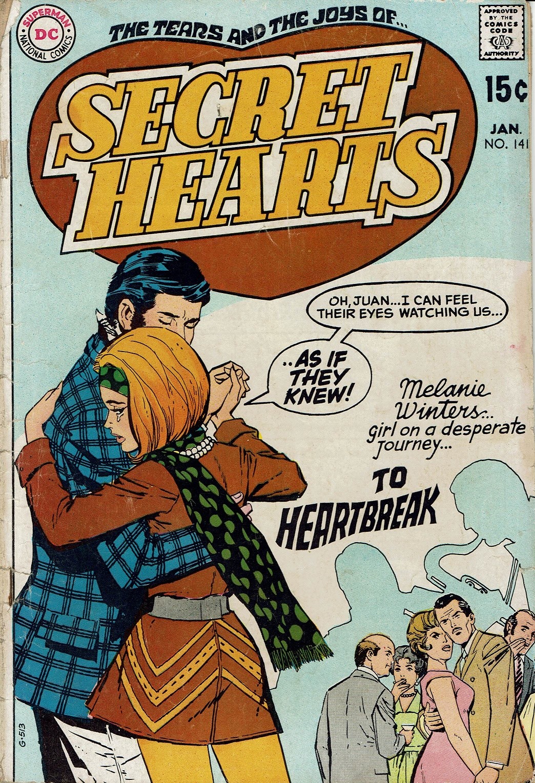Read online Secret Hearts comic -  Issue #141 - 1