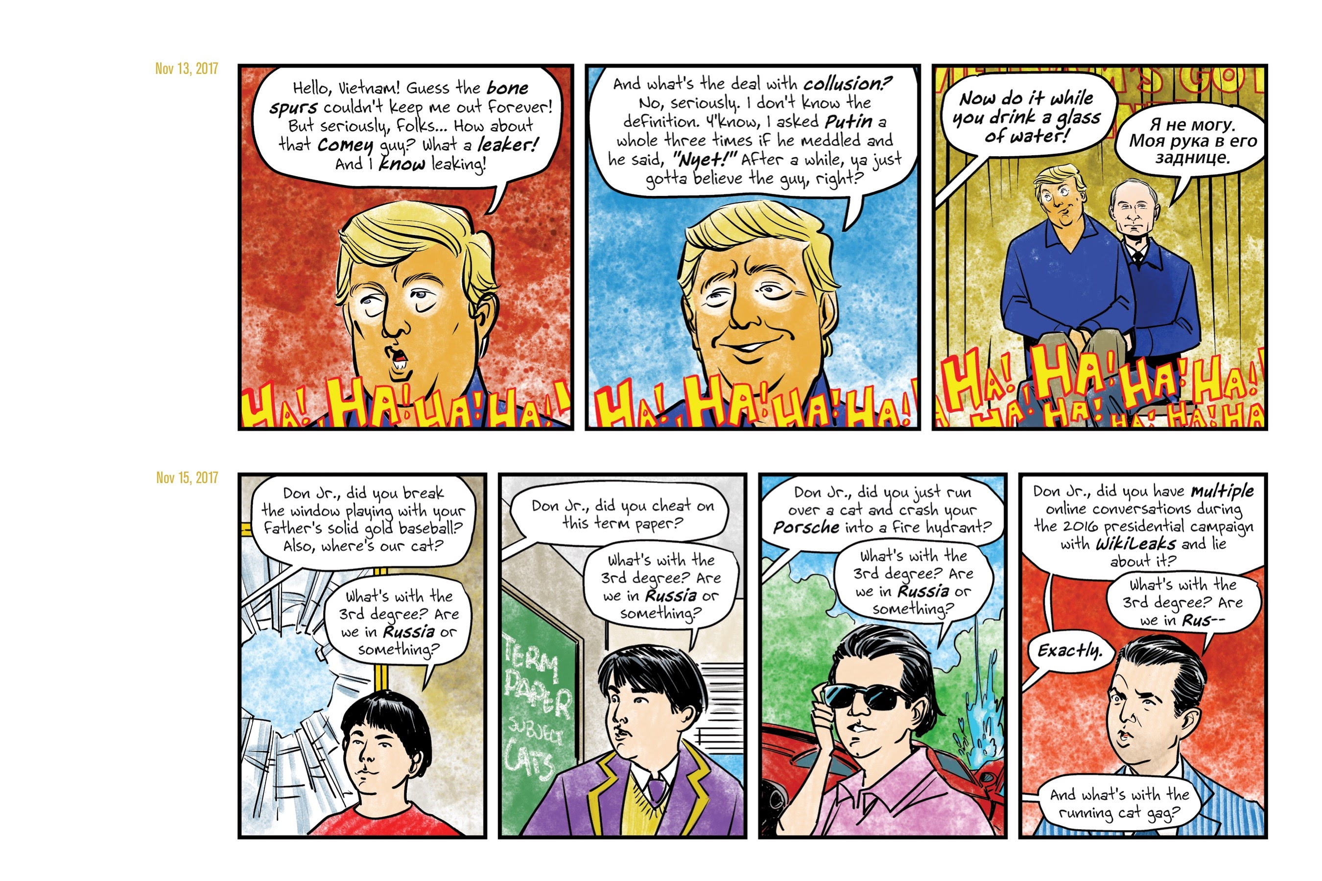 Read online Lil' Donnie: Executive Privilege comic -  Issue # TPB - 60