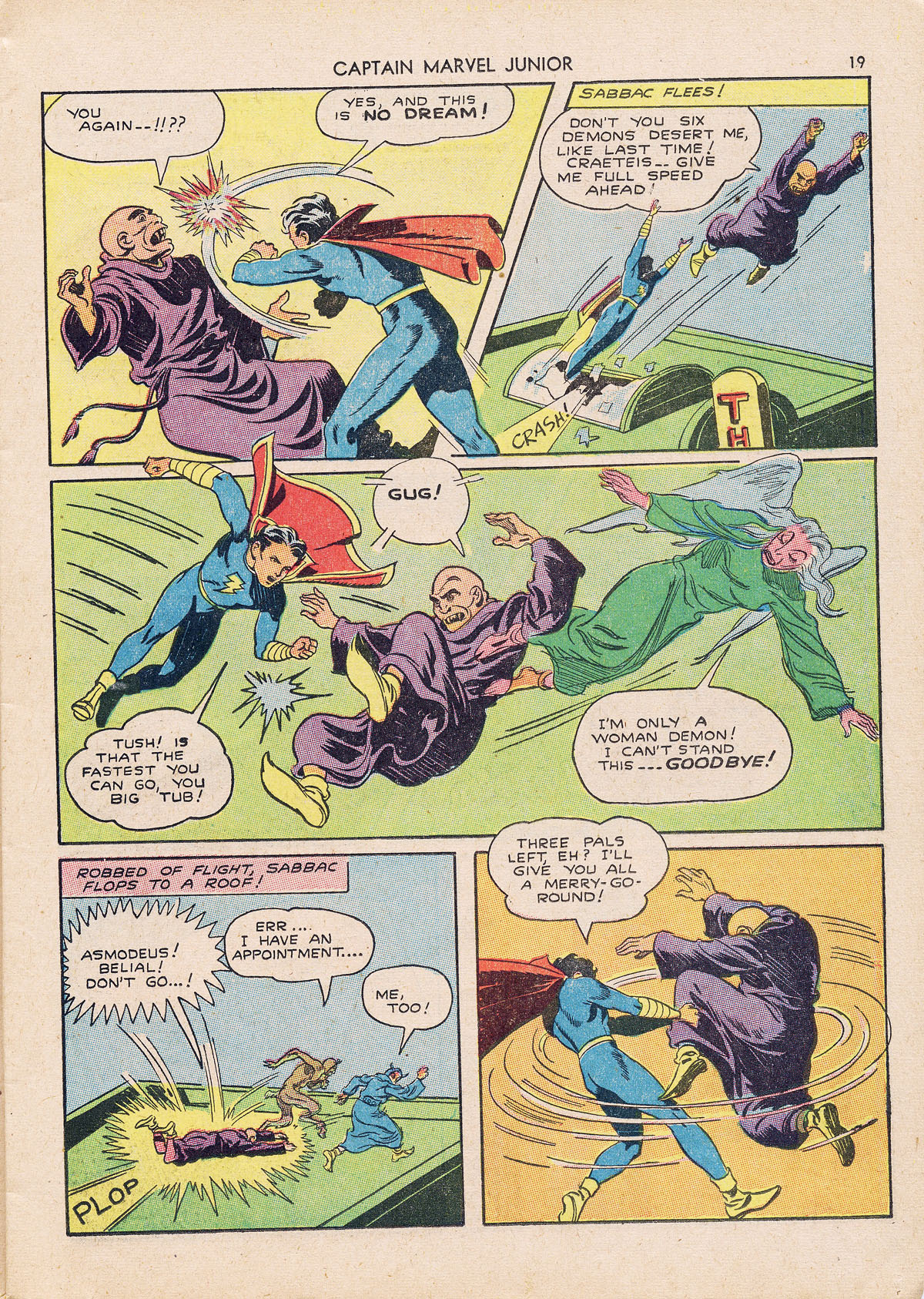 Read online Captain Marvel, Jr. comic -  Issue #6 - 18