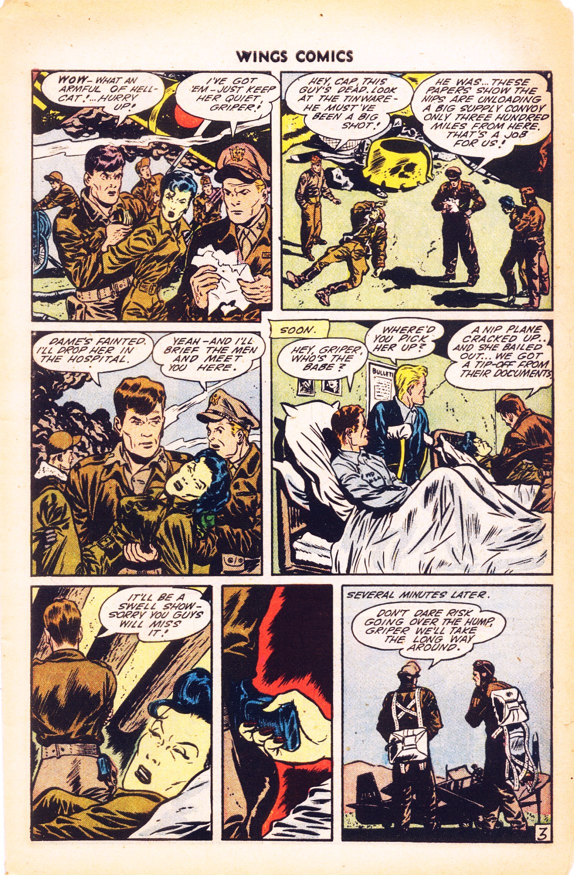 Read online Wings Comics comic -  Issue #53 - 5