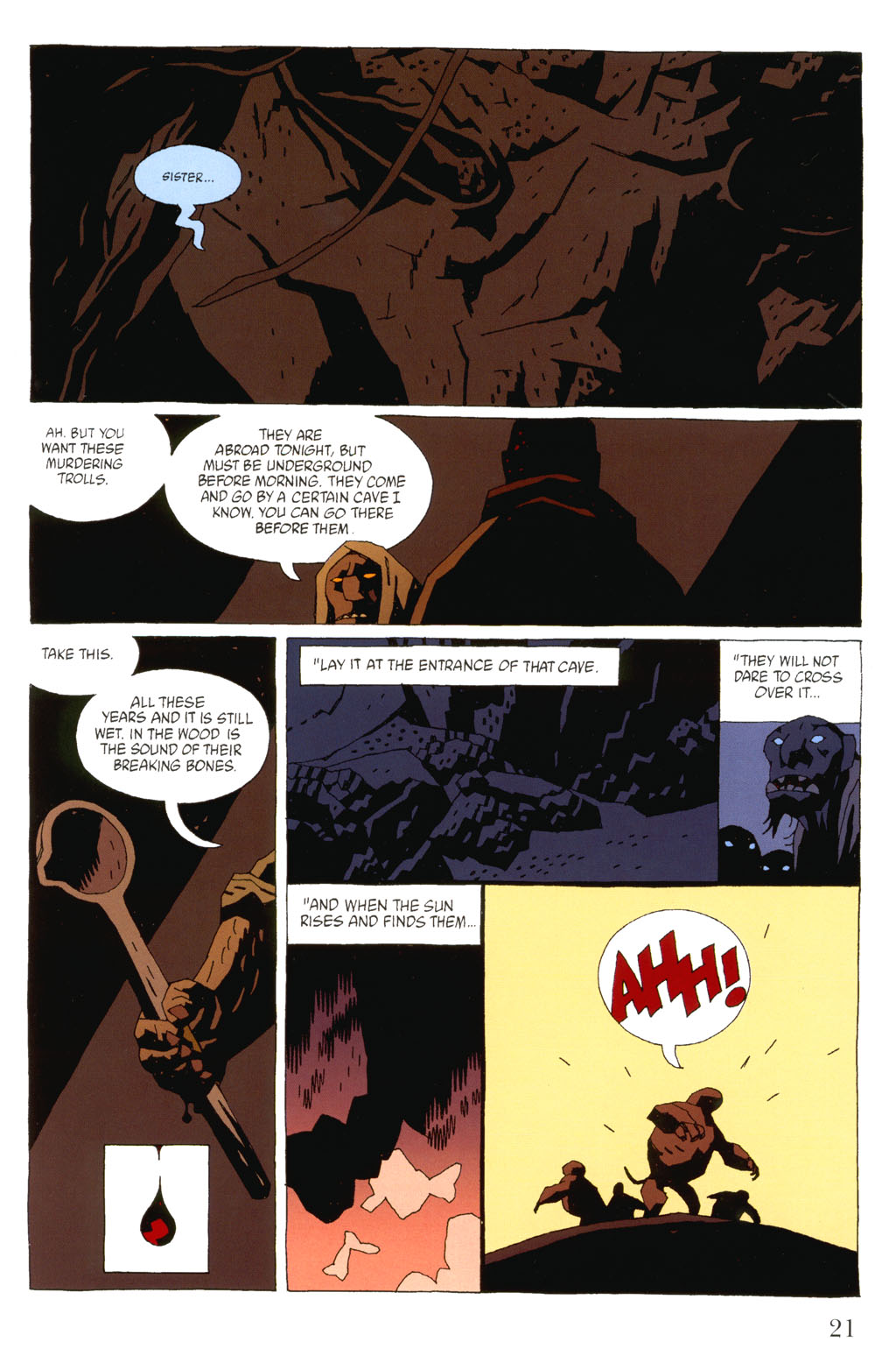 Read online The Dark Horse Book of Witchcraft comic -  Issue # TPB - 23