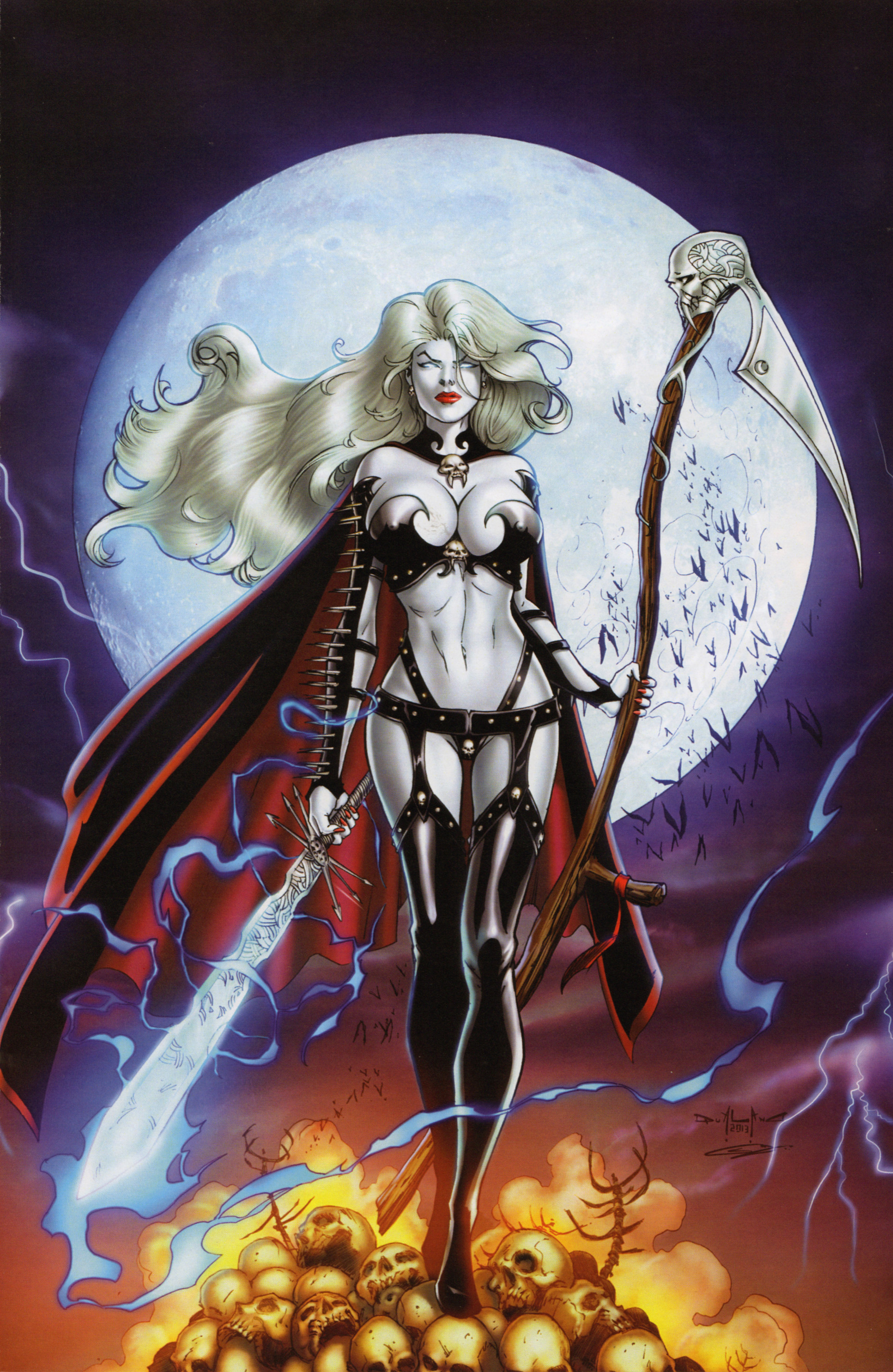 Read online Lady Death Gallery comic -  Issue # Full - 14
