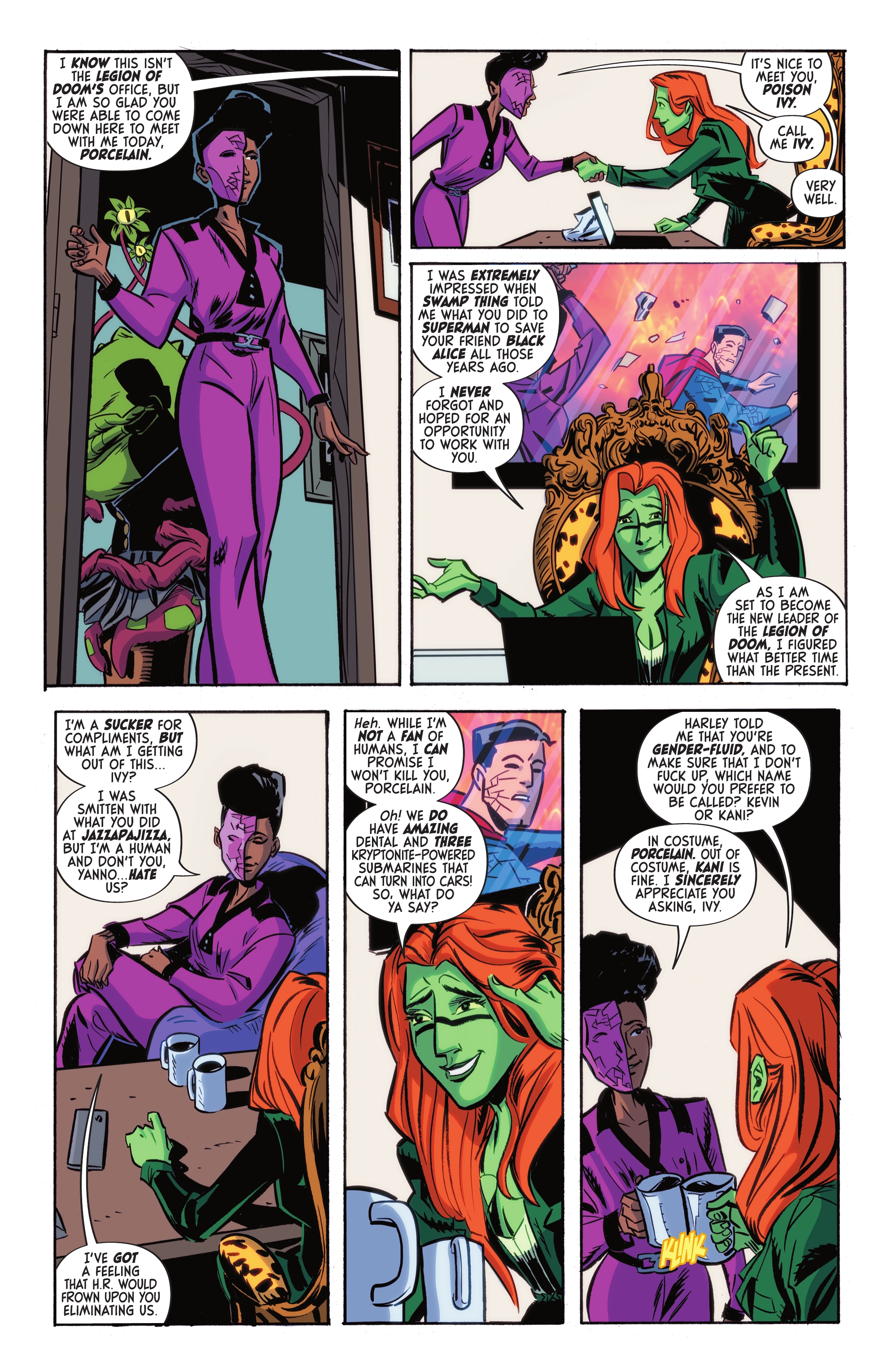 Read online Harley Quinn: The Animated Series: Legion of Bats! comic -  Issue #3 - 6