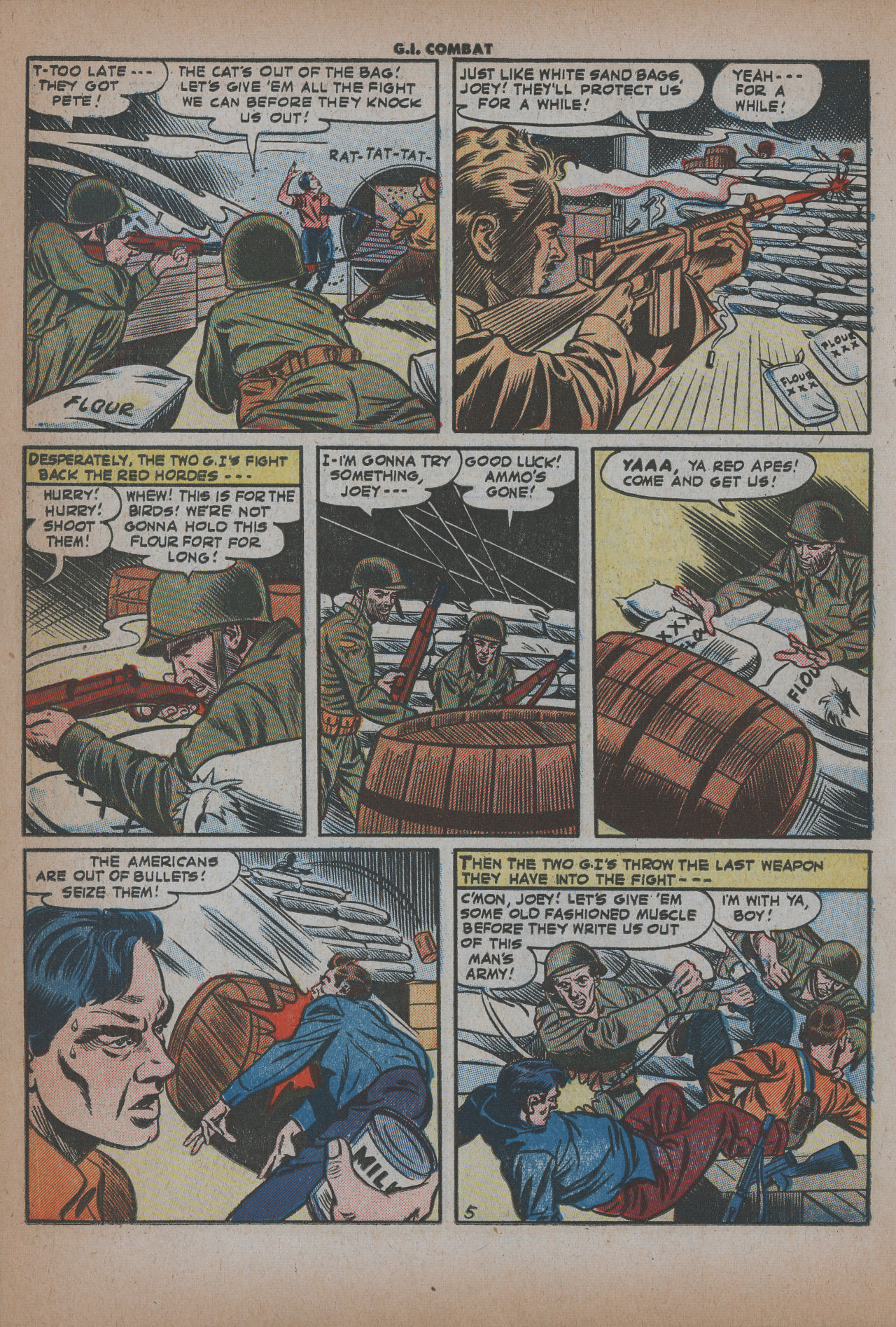 Read online G.I. Combat (1952) comic -  Issue #14 - 16