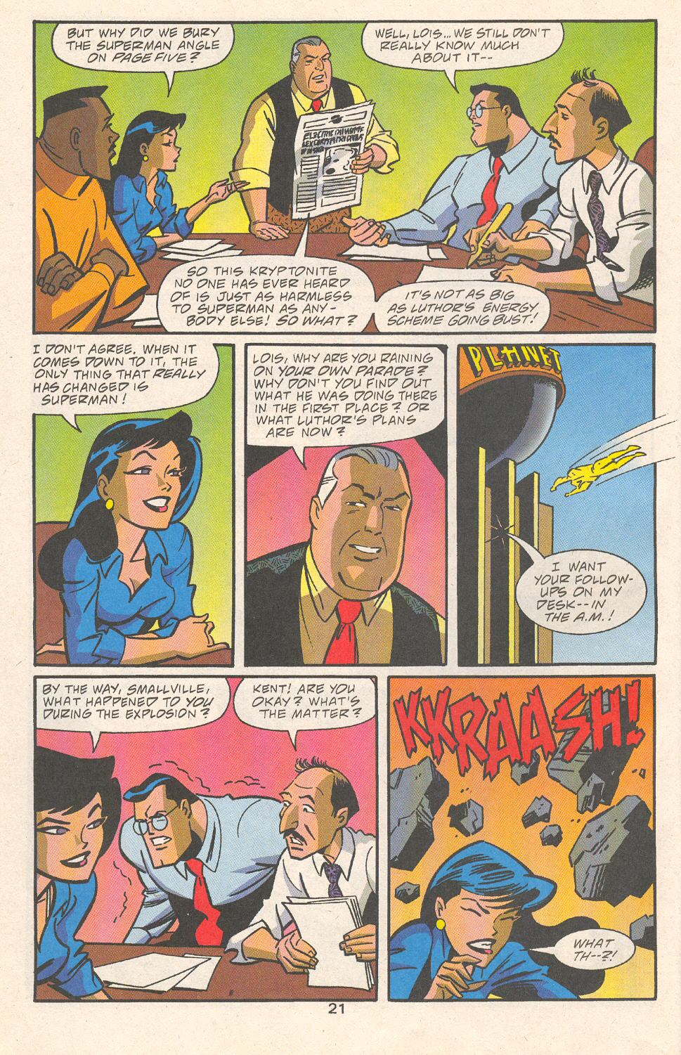 Superman Adventures Issue #54 #57 - English 32