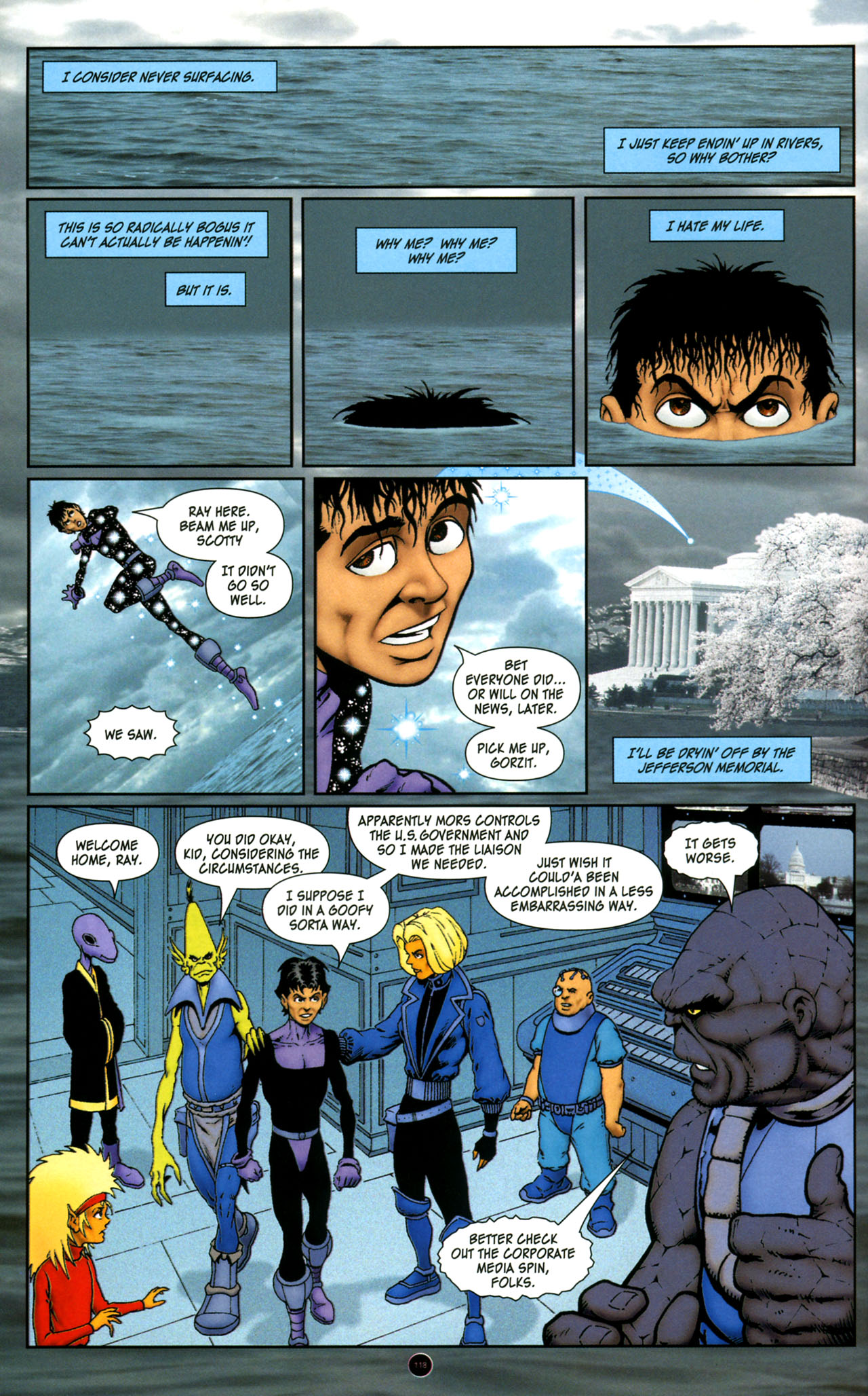 Read online Kid Kosmos: Kidnapped comic -  Issue # TPB - 108