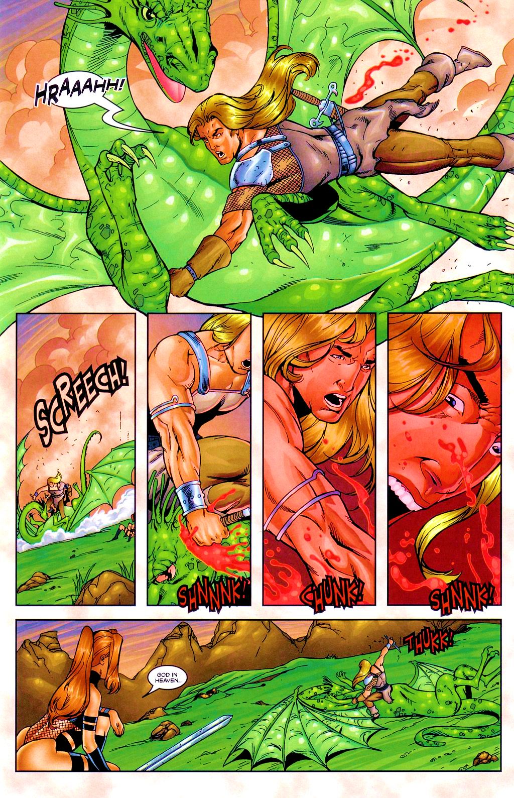 Avengelyne: Dragon Realm Issue #1 #2 - English 8