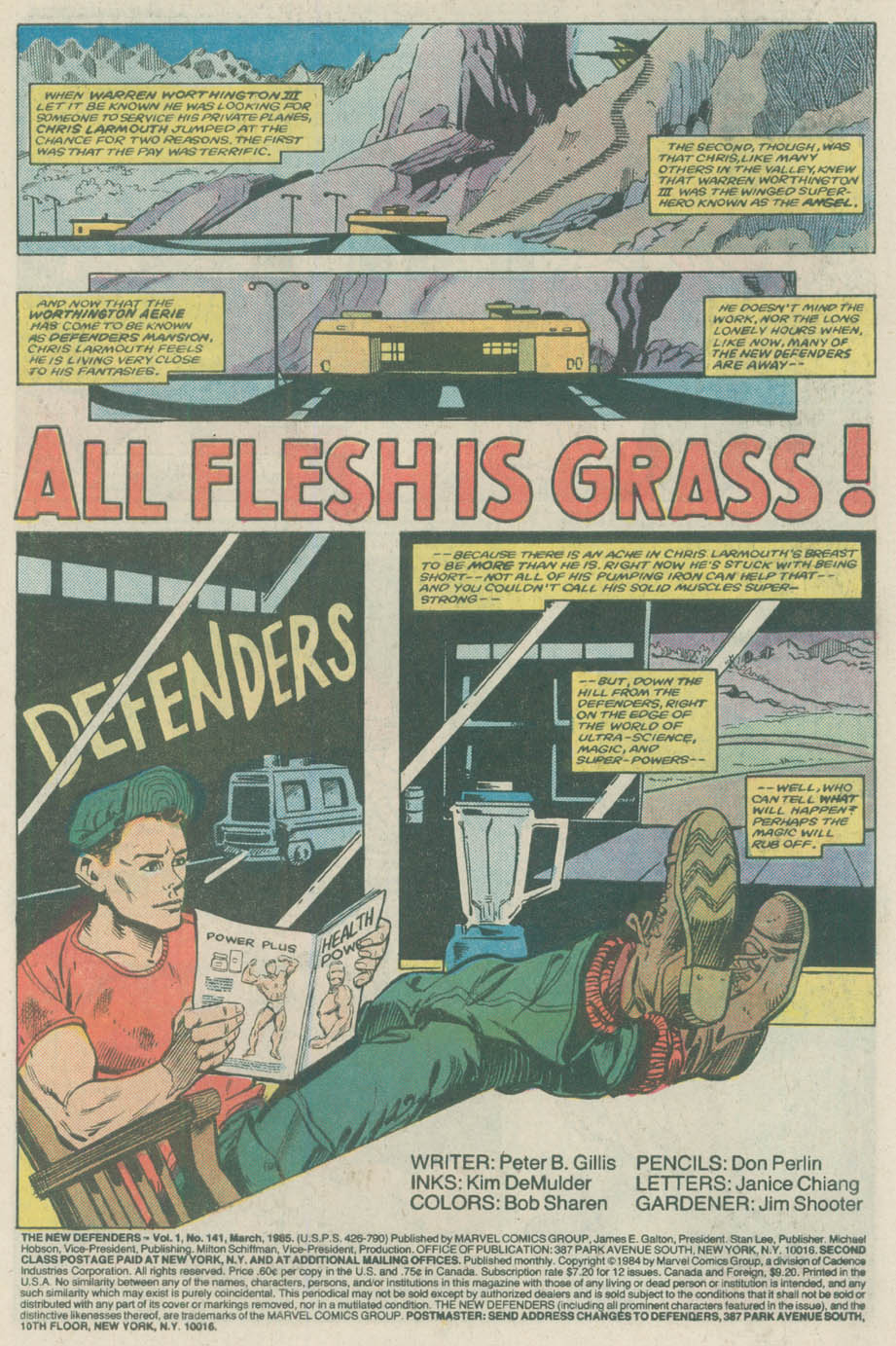 Read online The Defenders (1972) comic -  Issue #141 - 2