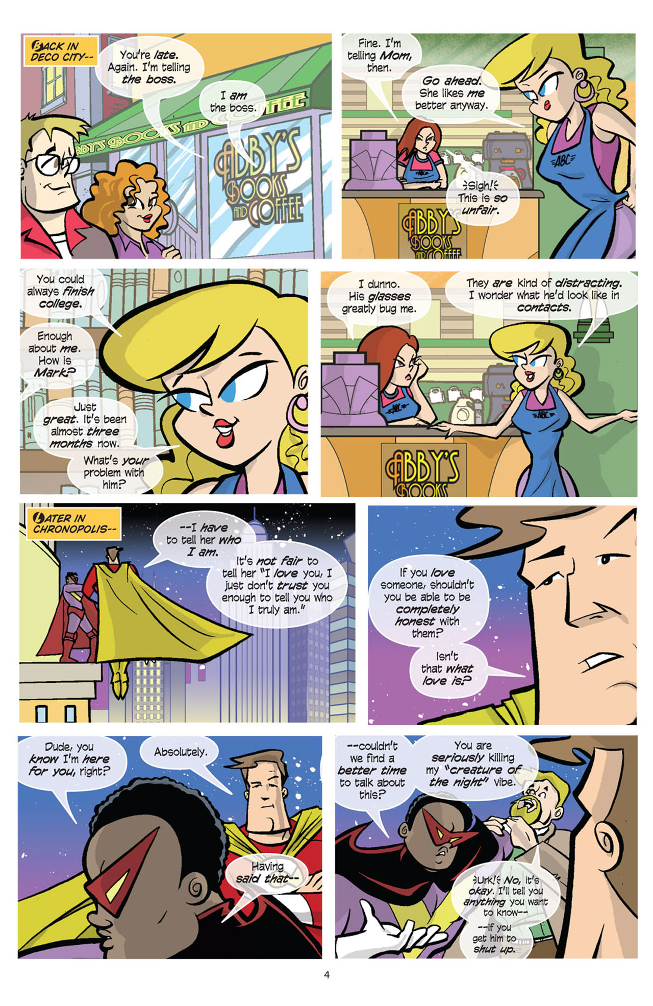 Read online Love and Capes comic -  Issue #1 - 5