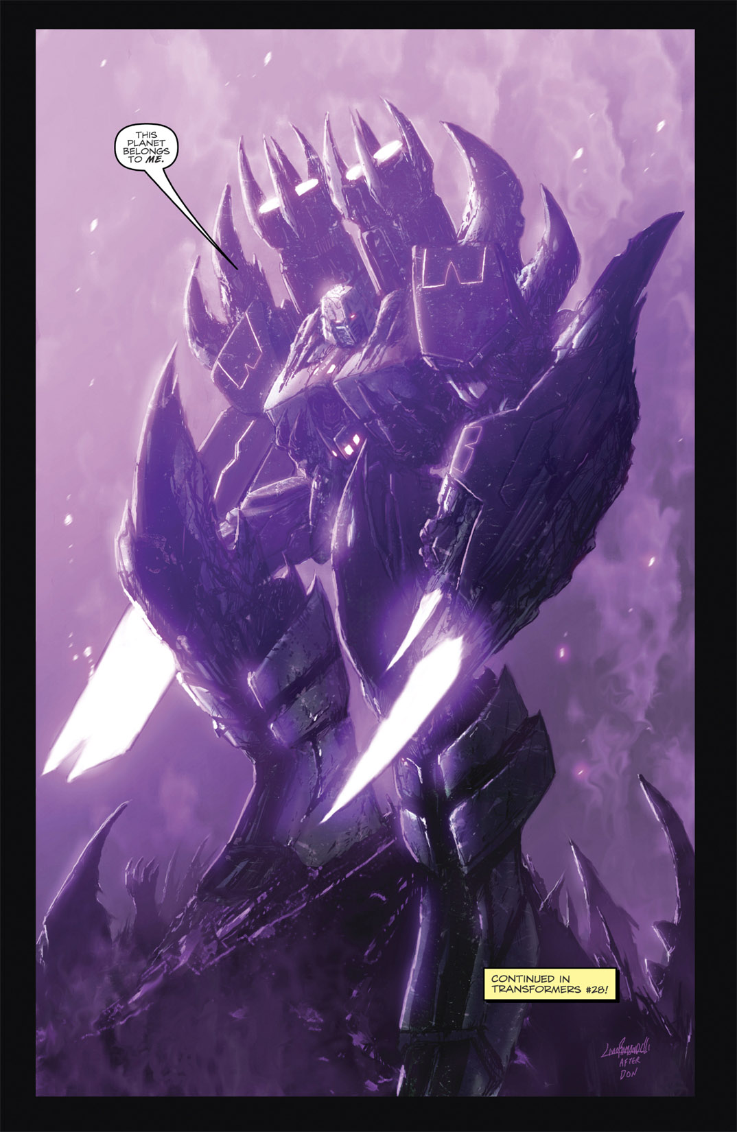 Read online The Transformers (2009) comic -  Issue #26 - 25