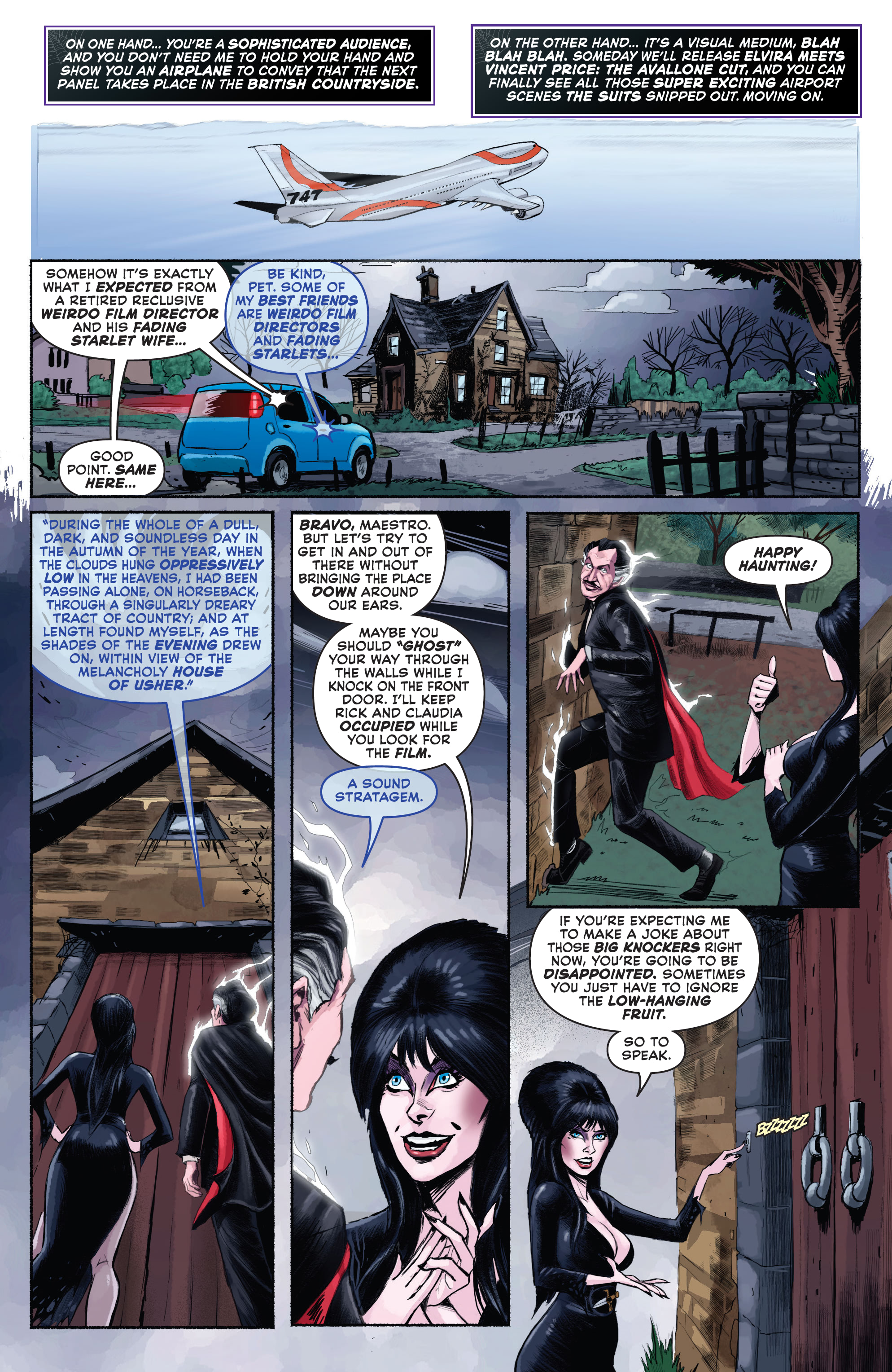 Read online Elvira Meets Vincent Price comic -  Issue #2 - 16