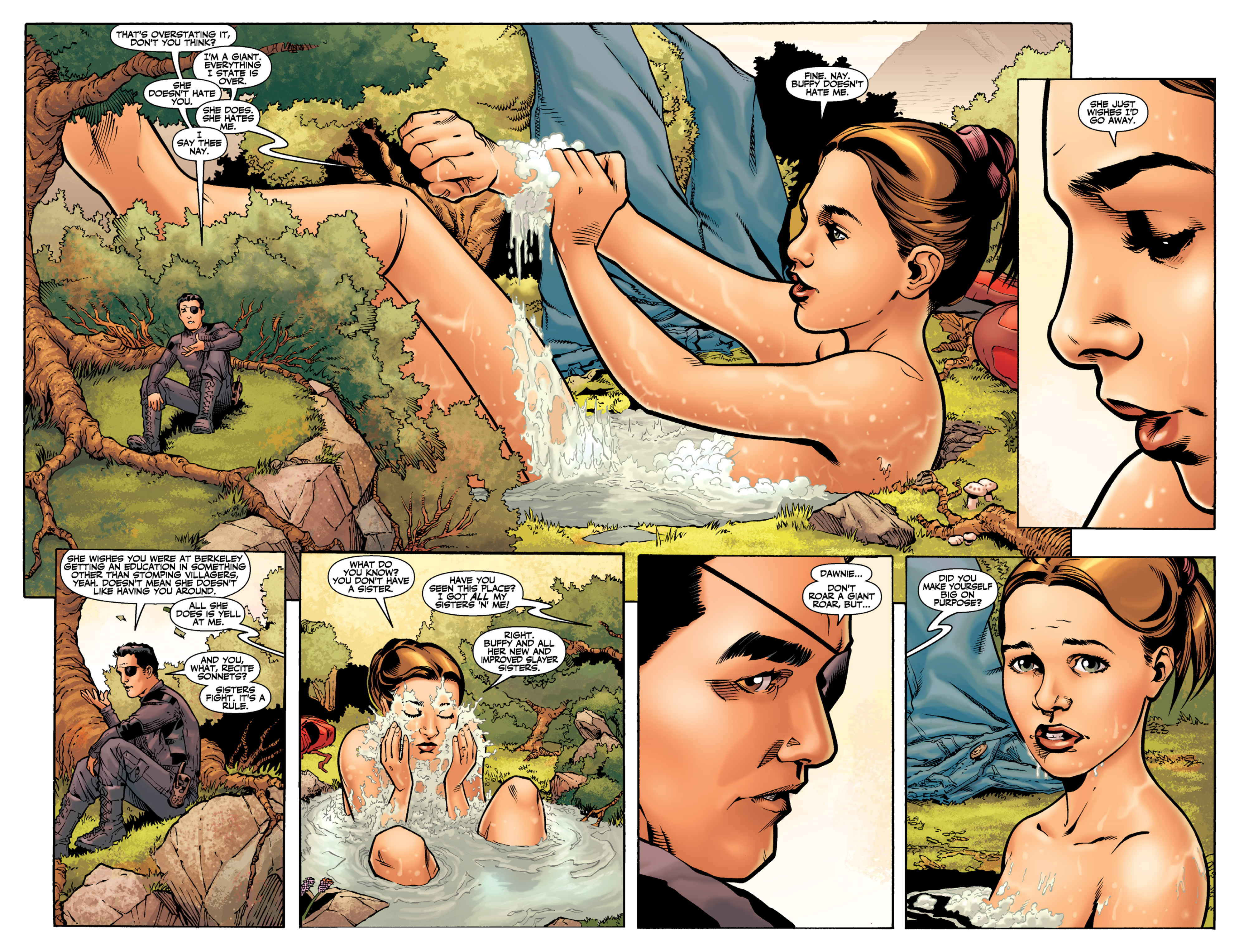 Read online Buffy the Vampire Slayer Season Eight comic -  Issue # _TPB 1 - The Long Way Home - 35
