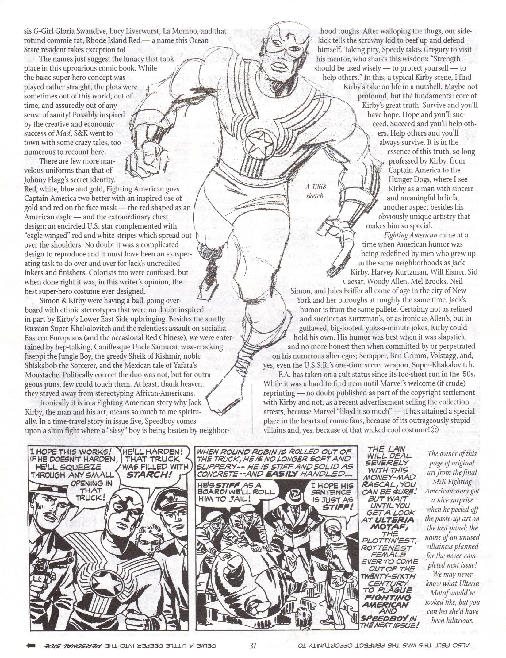 Read online The Jack Kirby Collector comic -  Issue #10 - 30