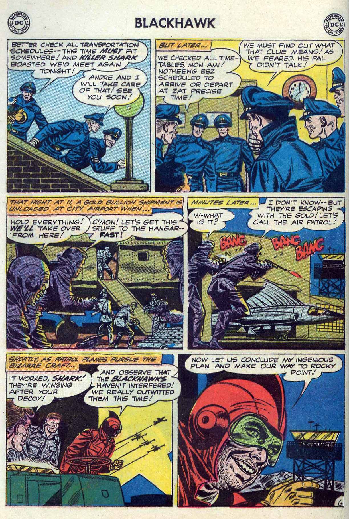 Read online Blackhawk (1957) comic -  Issue #155 - 8